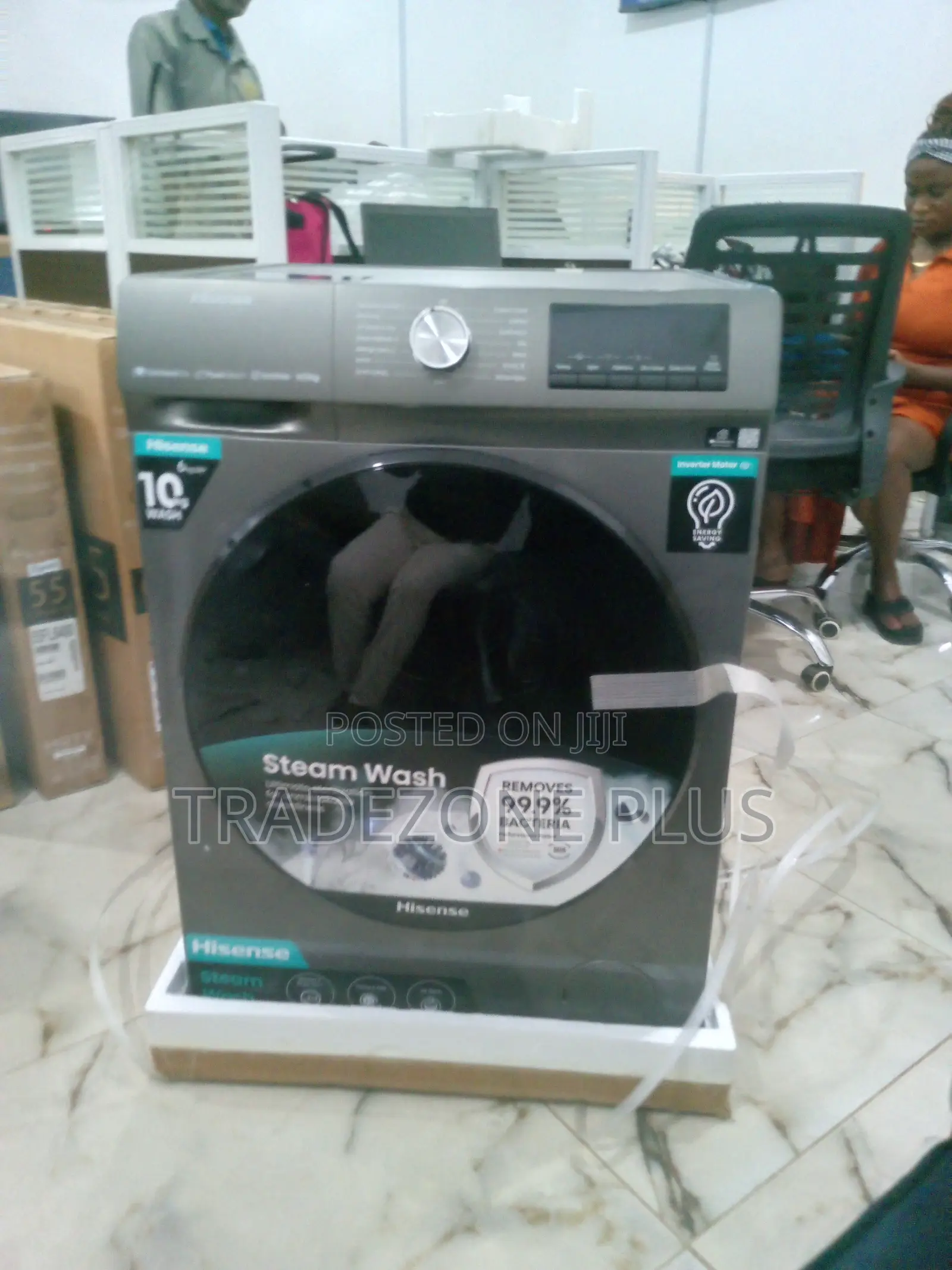 Quality Hisense Front Load Wash[10kg]Dry[6kg] Washer