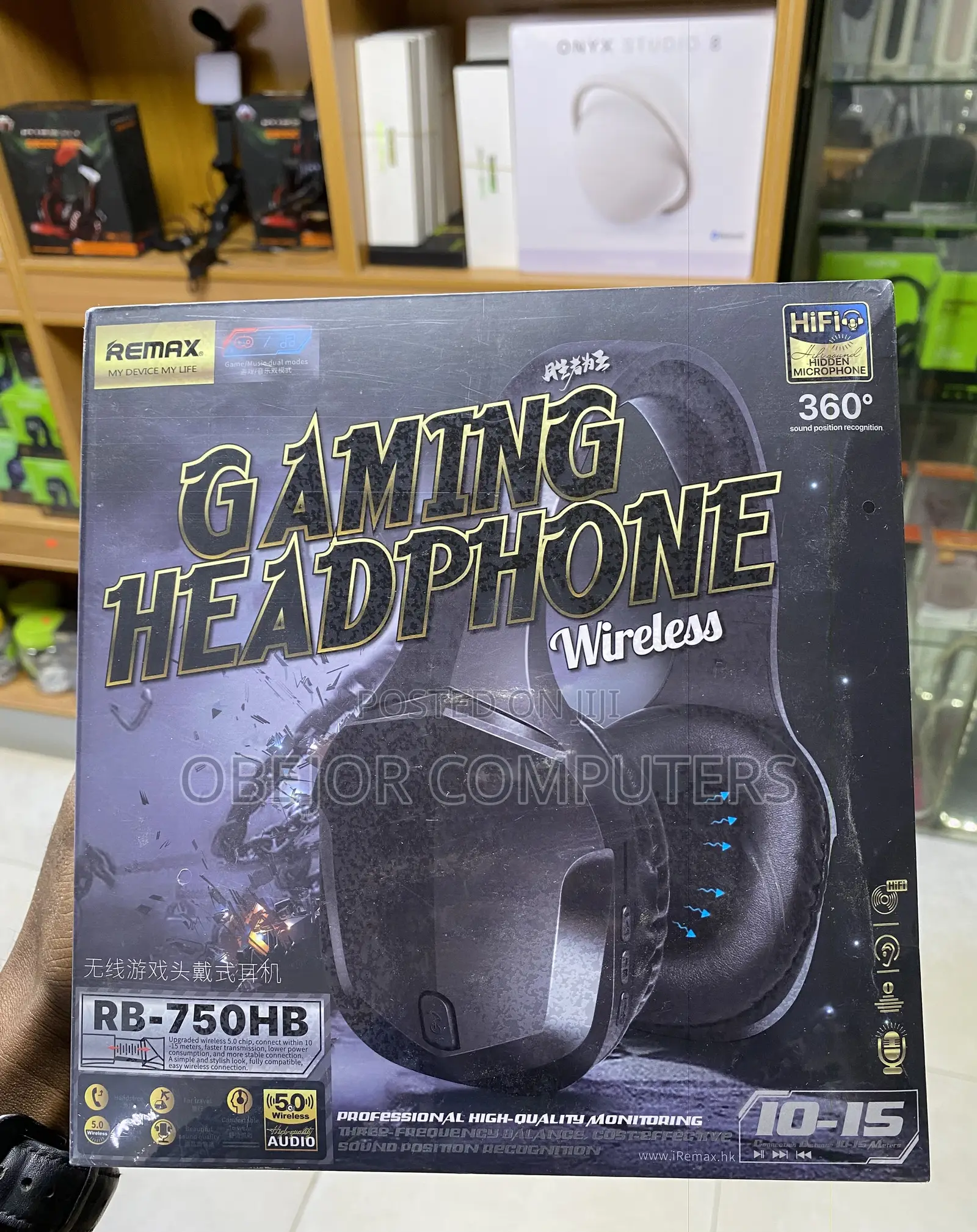 Remax Rb-750hb Wireless Gaming Headphone