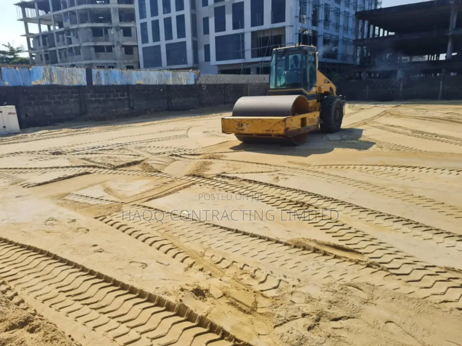 Pilling, Sand Filling, Compactness for Foundation
