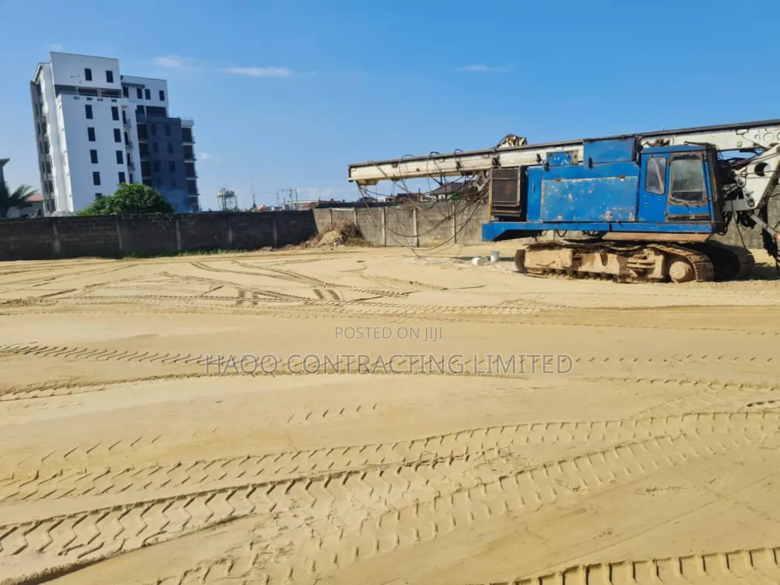 Pilling, Sand Filling, Compactness for Foundation