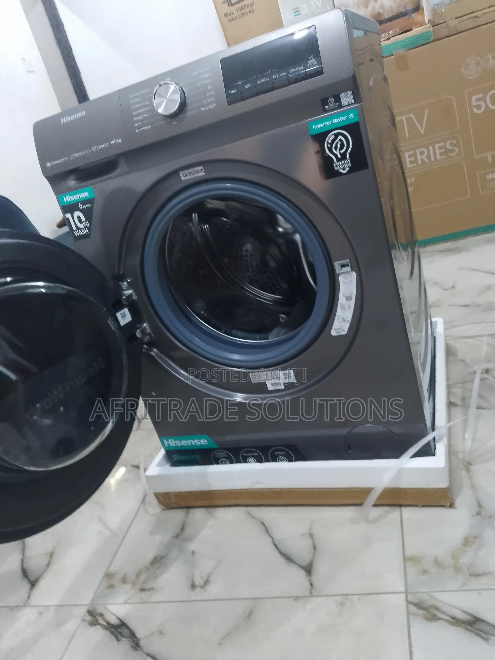 New Hisense Wm1043bt Auto Washing Machine 10kg