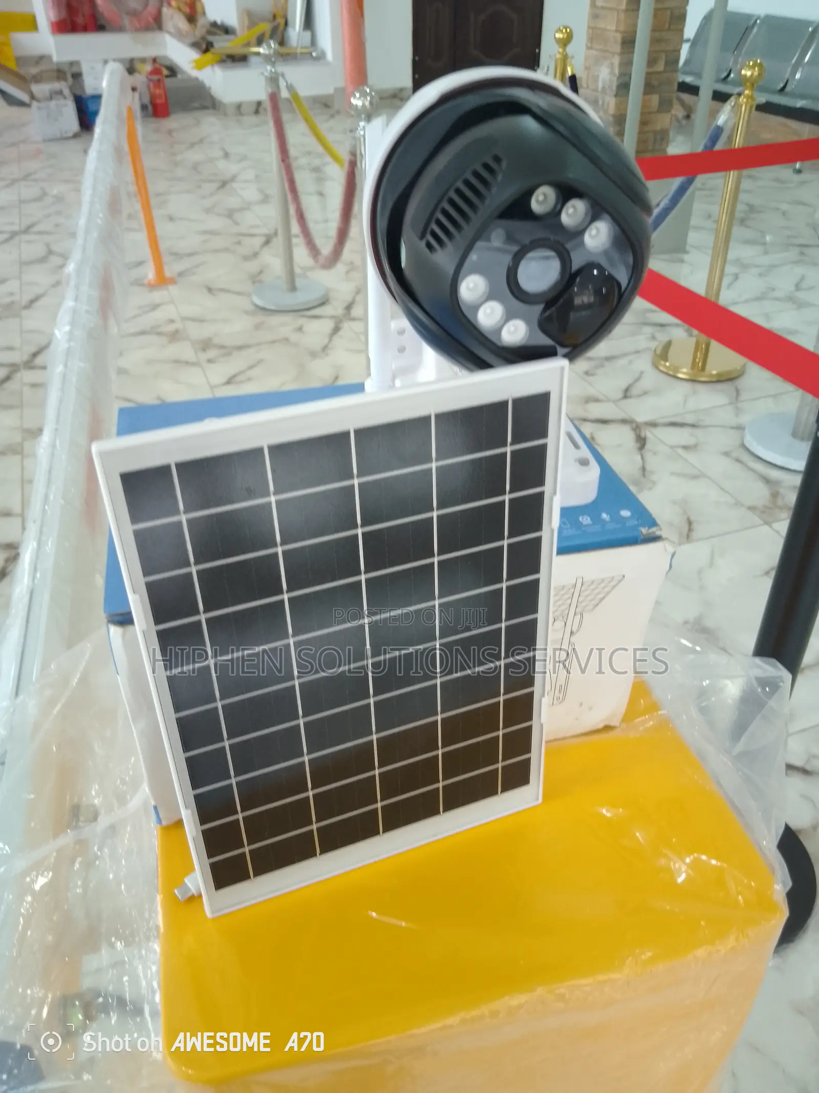 4G LTE Solar Surveillance Camera Outdoor Battery,