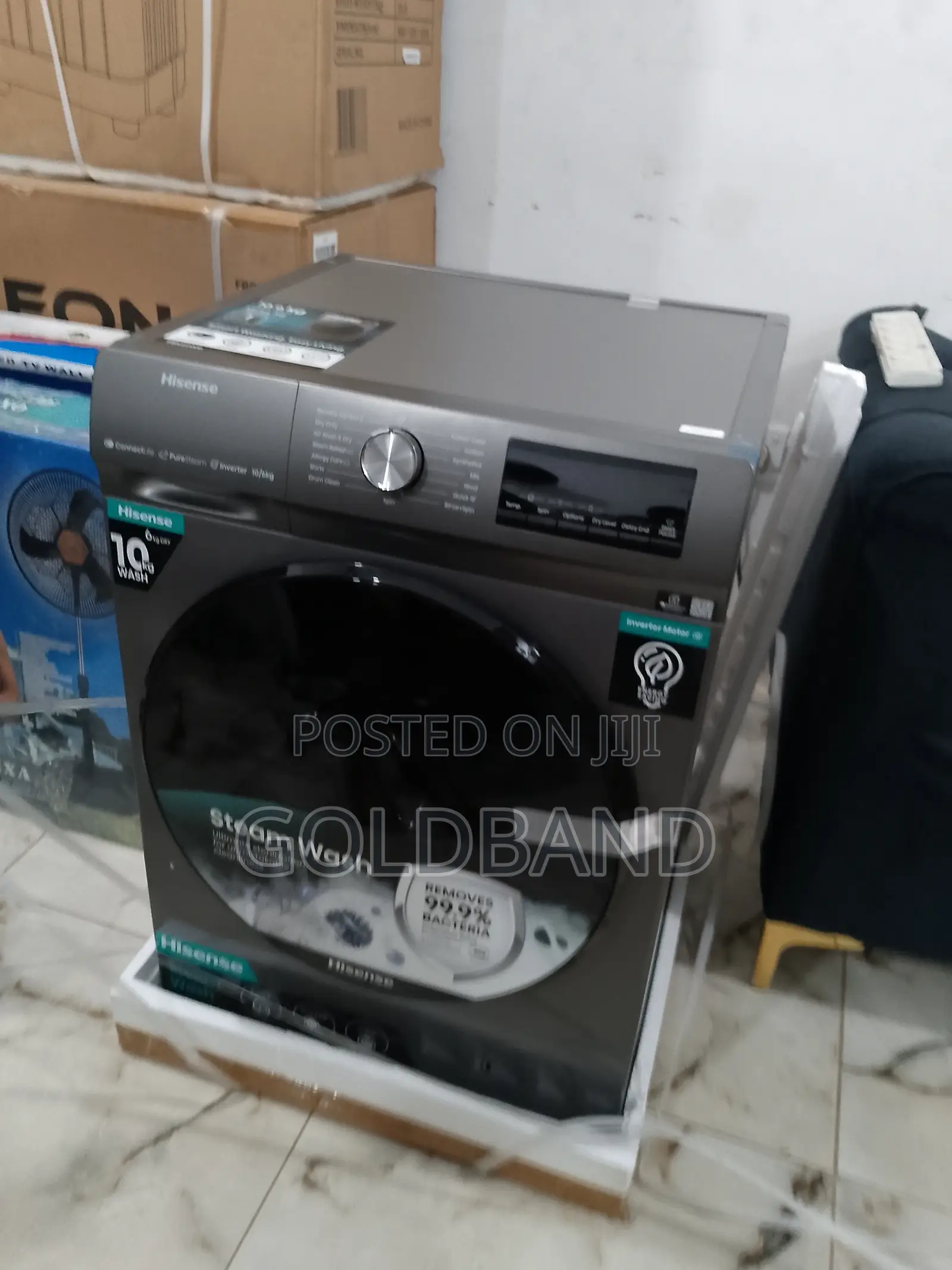 Hisense 10kg Wash and Dry Machine "Wd3q1043bt-Wd3q"