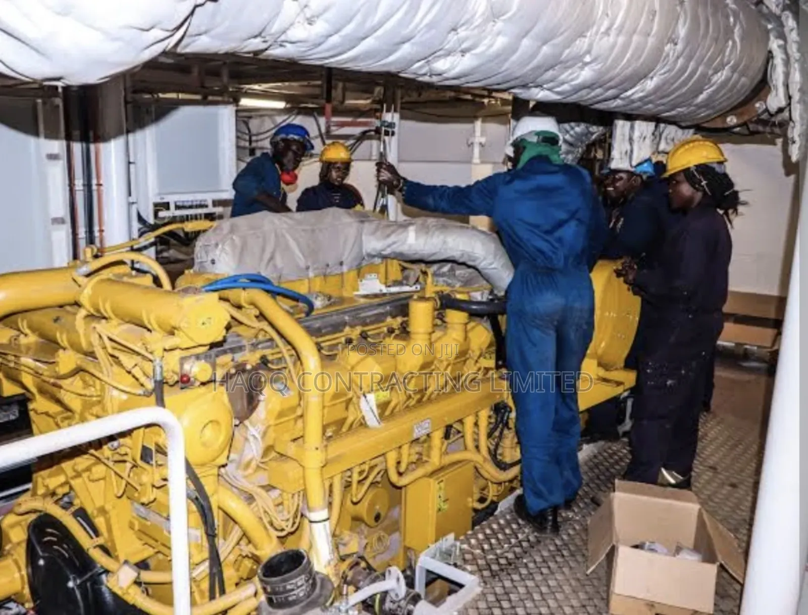 Vessel Engine Maintenance and Repair Service