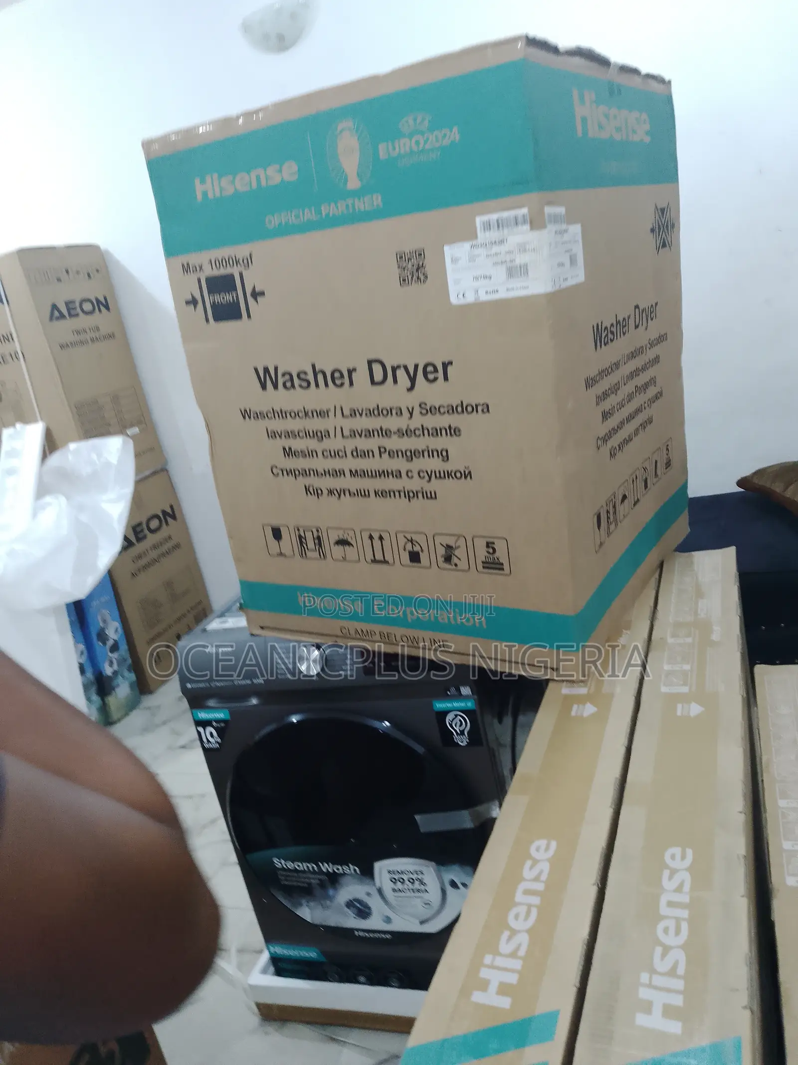 New Preferred Wash and Dry 10kg Hisense Washing Machine
