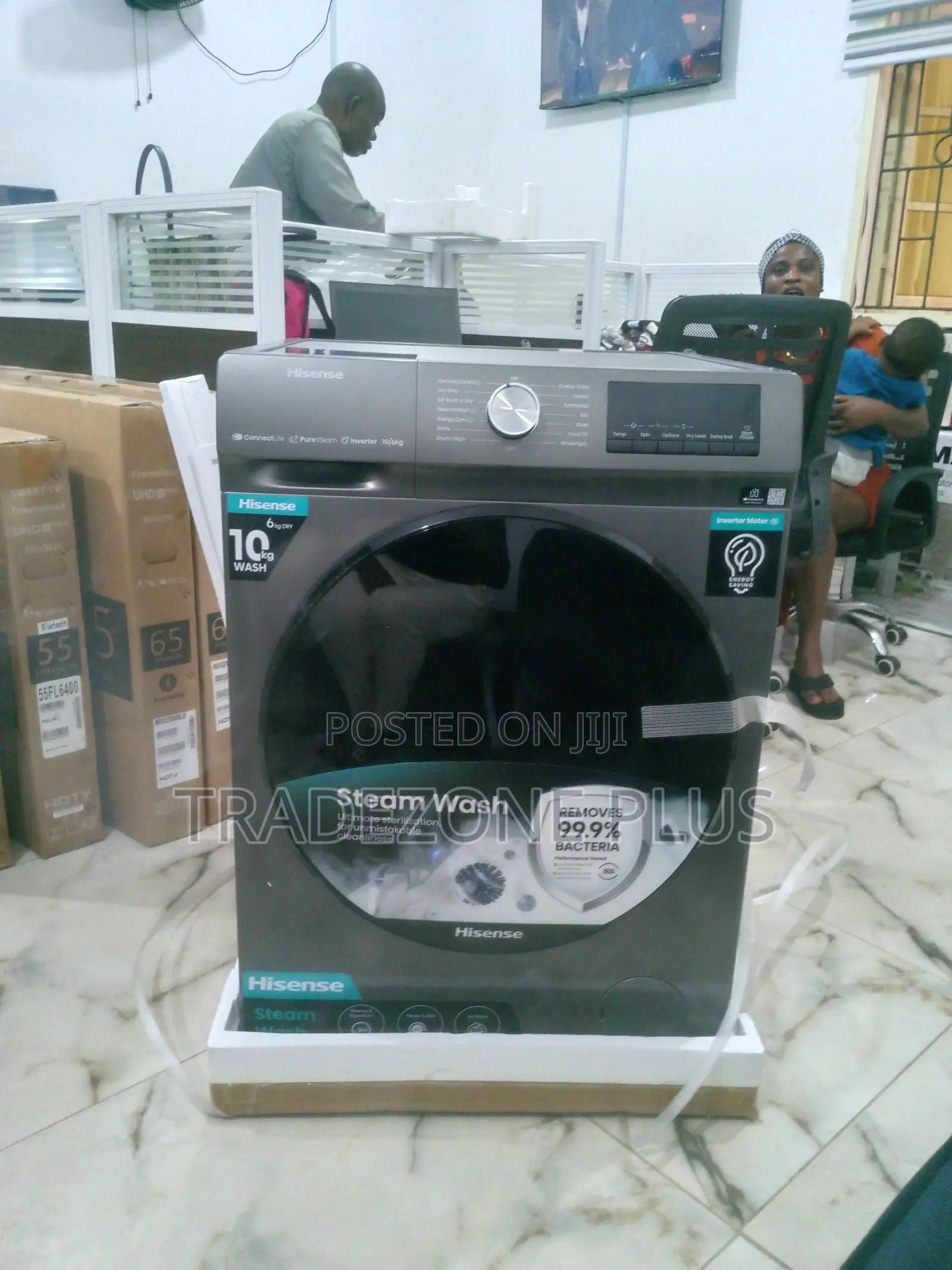 Quality Hisense Wash and Dry Inverter Motor Washer