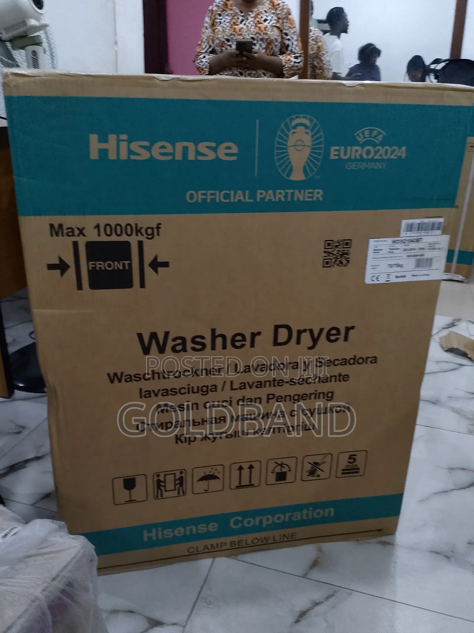 Modern 10kg Hisense Wash and Dry Machine "Wd3q1043bt-Wd3q"