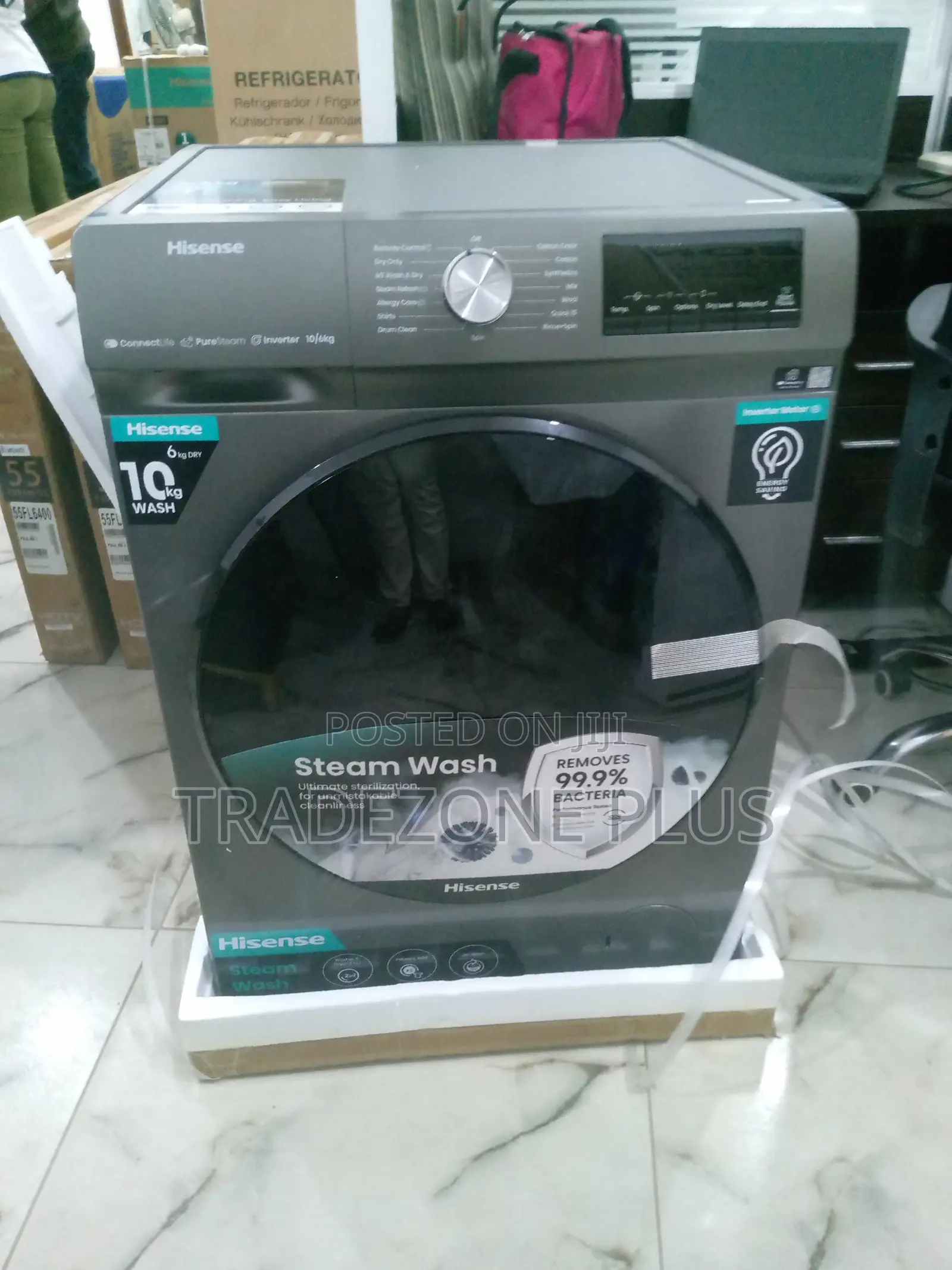 Effective Wd3q1043bt Front Load Wash And Dry 10kg Washer