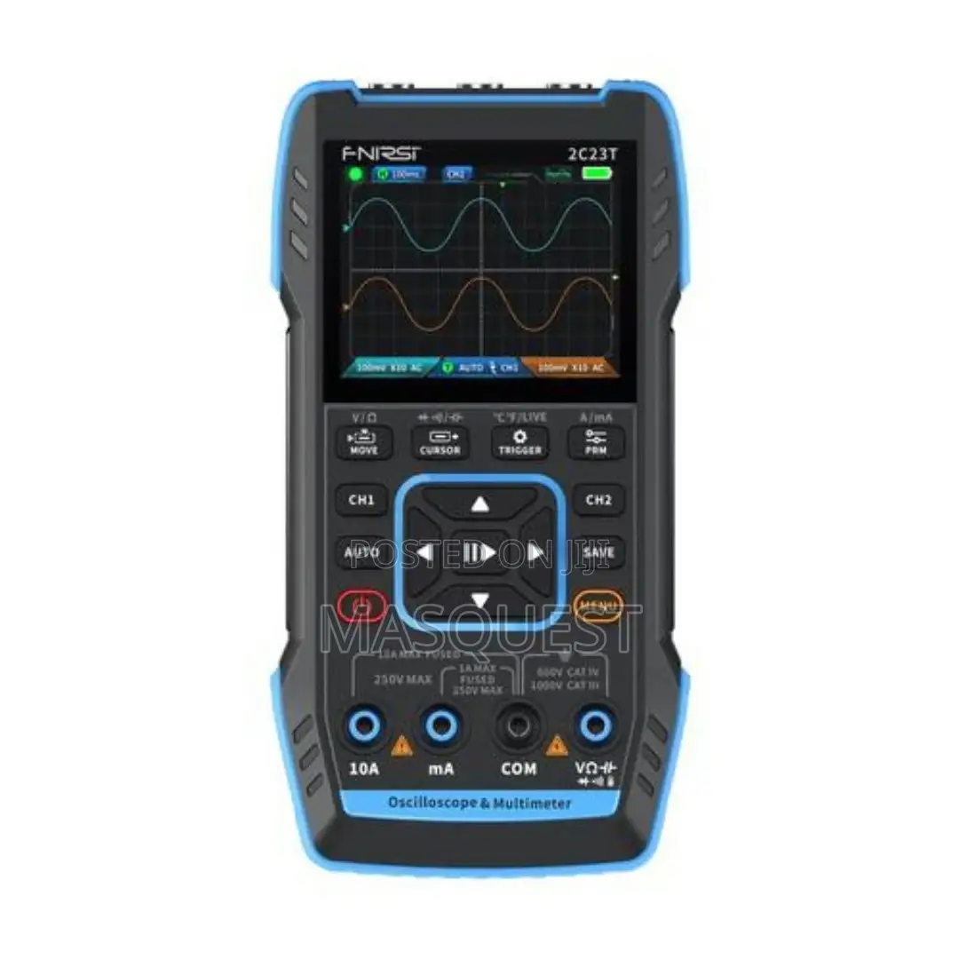 FNIRSI 2C23T 3-in-1 Oscilloscope + Digital Multi Meter + DDS