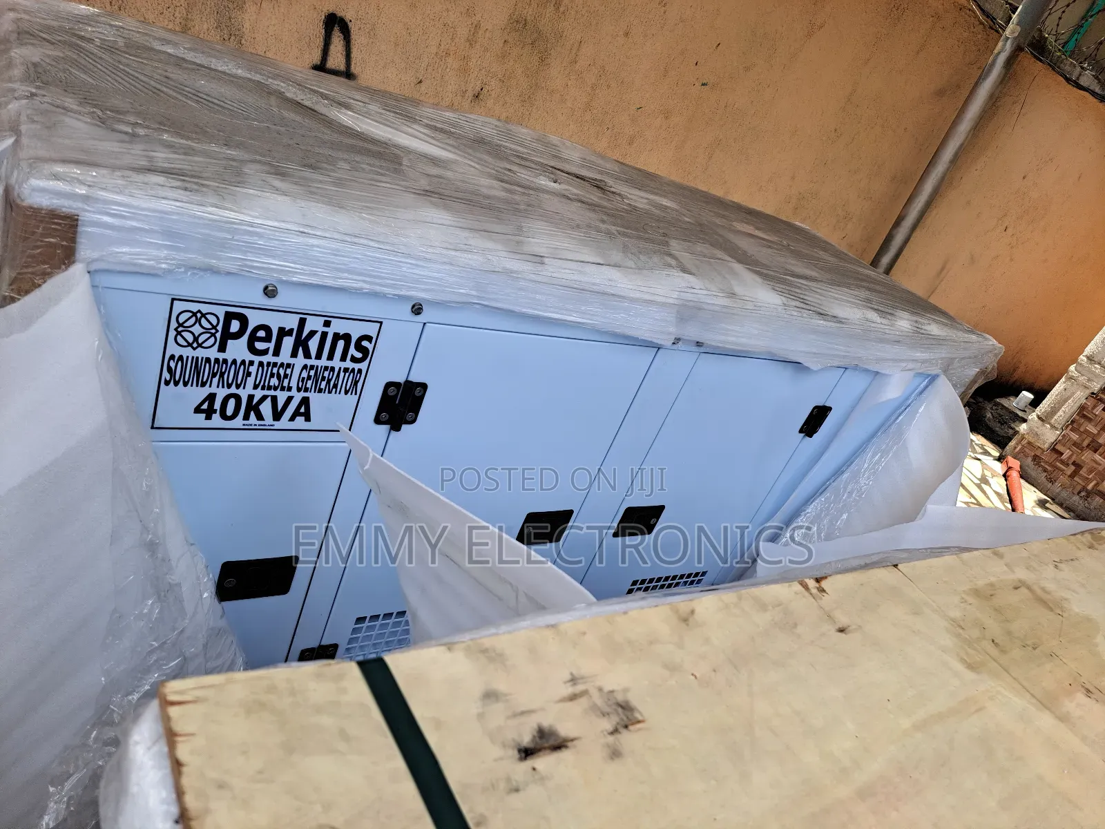 (Sp40kva)Perkins Diesel Soundproof Generator 100% Copper Coi