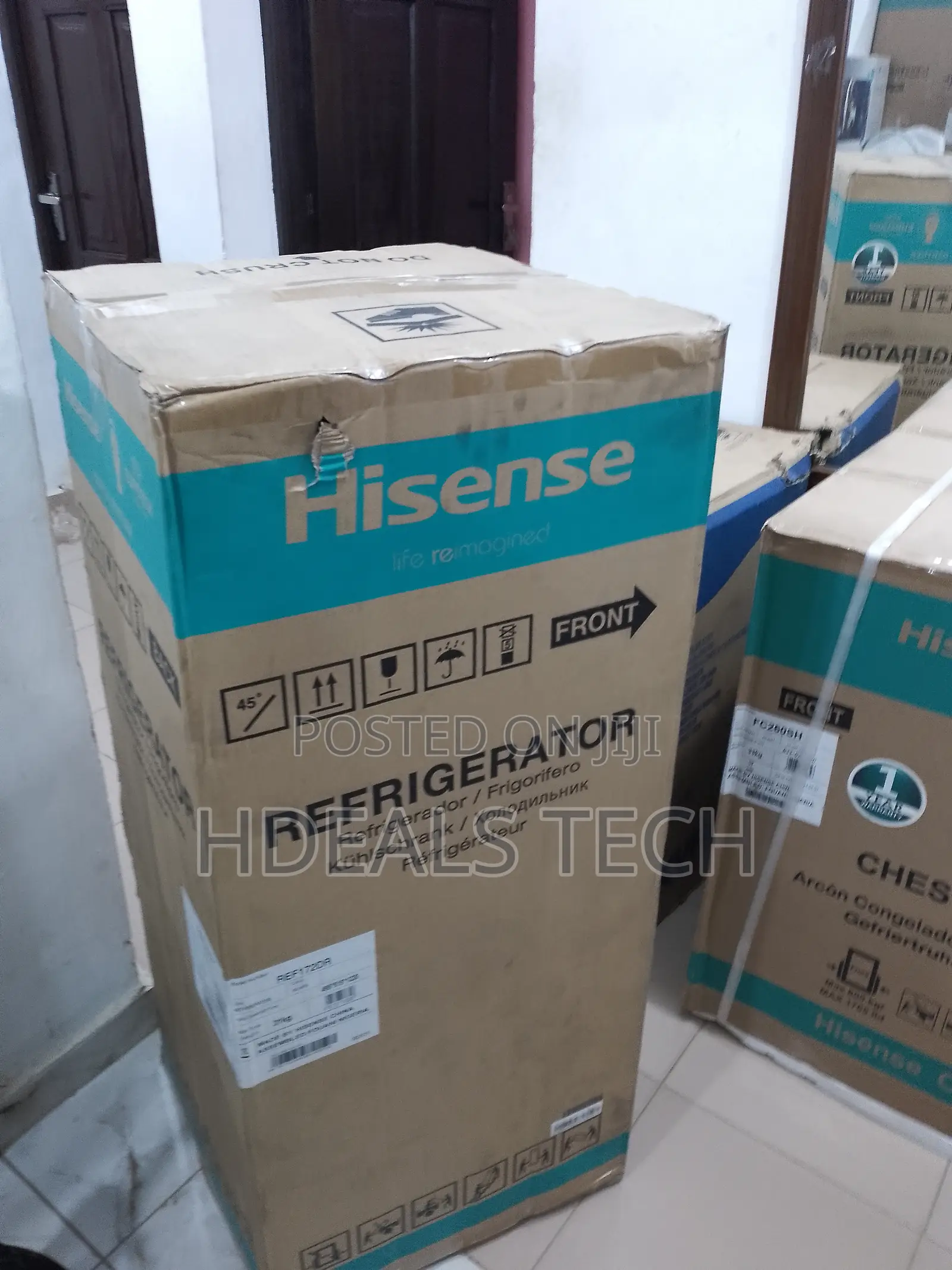 Efficiency Double Door Refrigerator REF172DR -124l