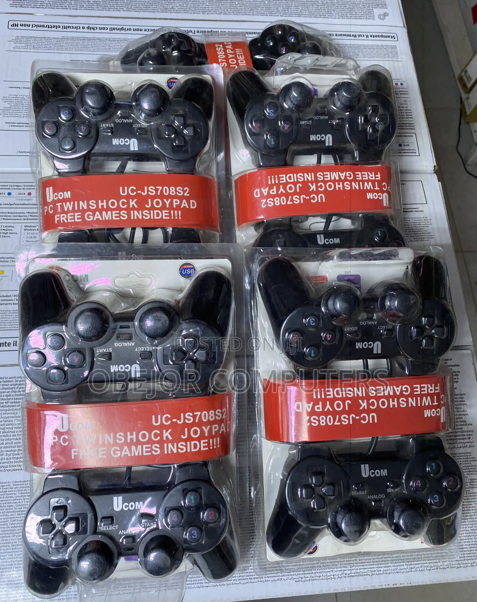 Ucom Uc Js708s2 Twinshock Joypad