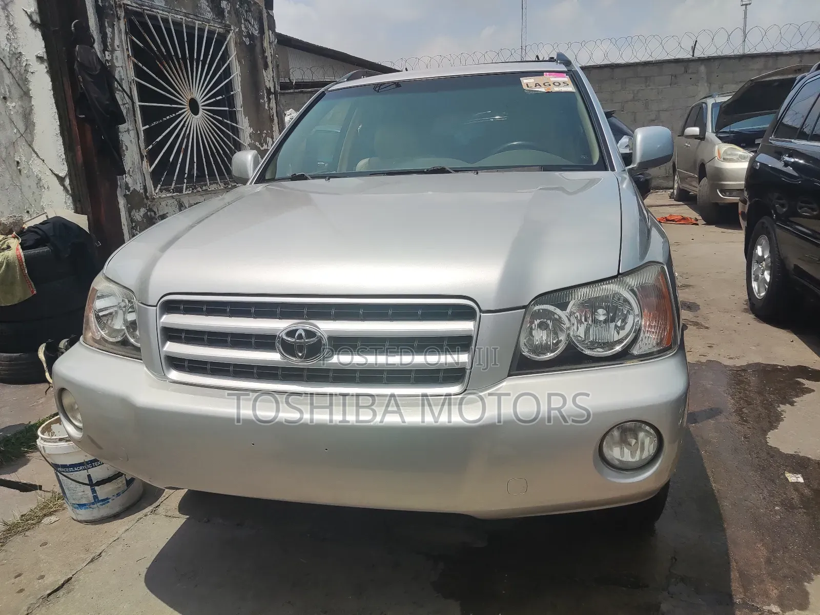 Toyota Highlander Limited V6 FWD 2004 Silver