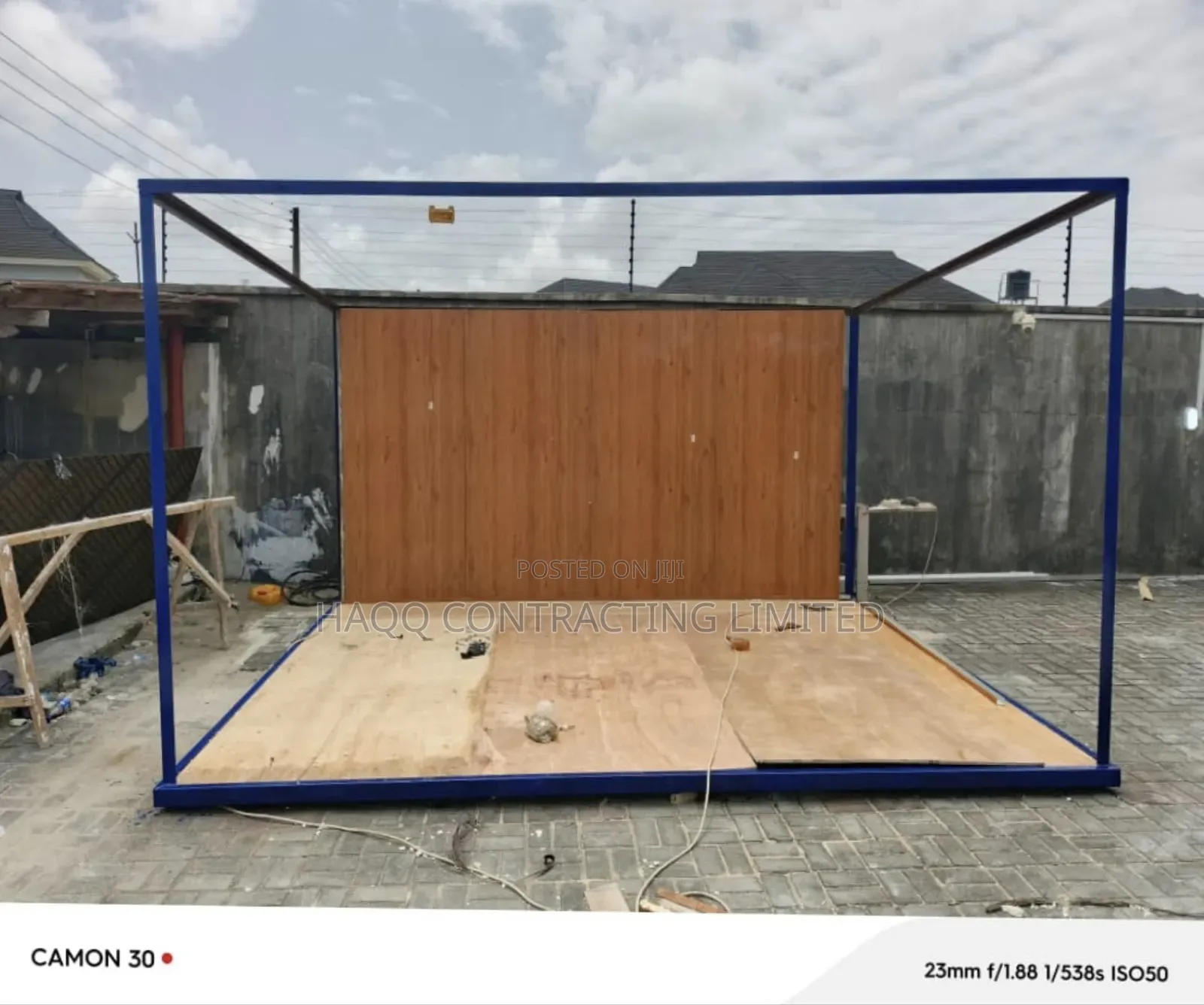 Portacabin/ 6m×3m×2.4m Site Office Portacabin Construction