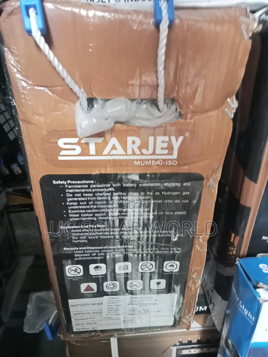 Starjey 220ah Tall Tubular Battery