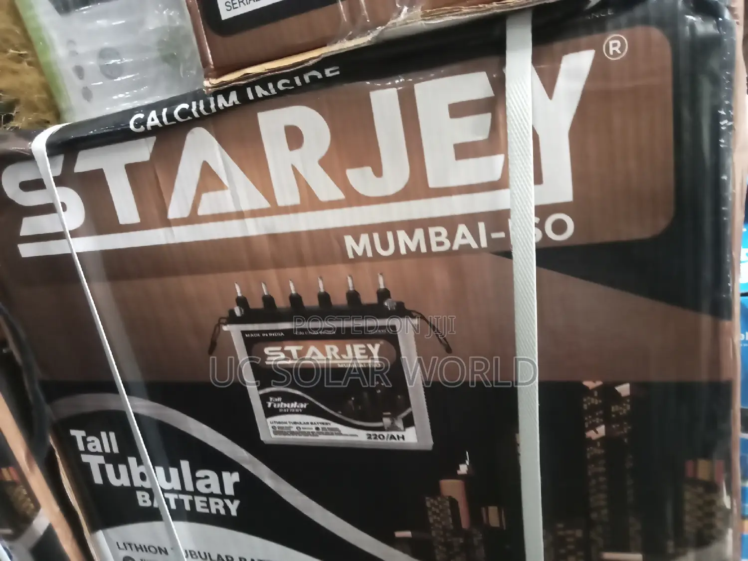 Starjey 220ah Tall Tubular Battery