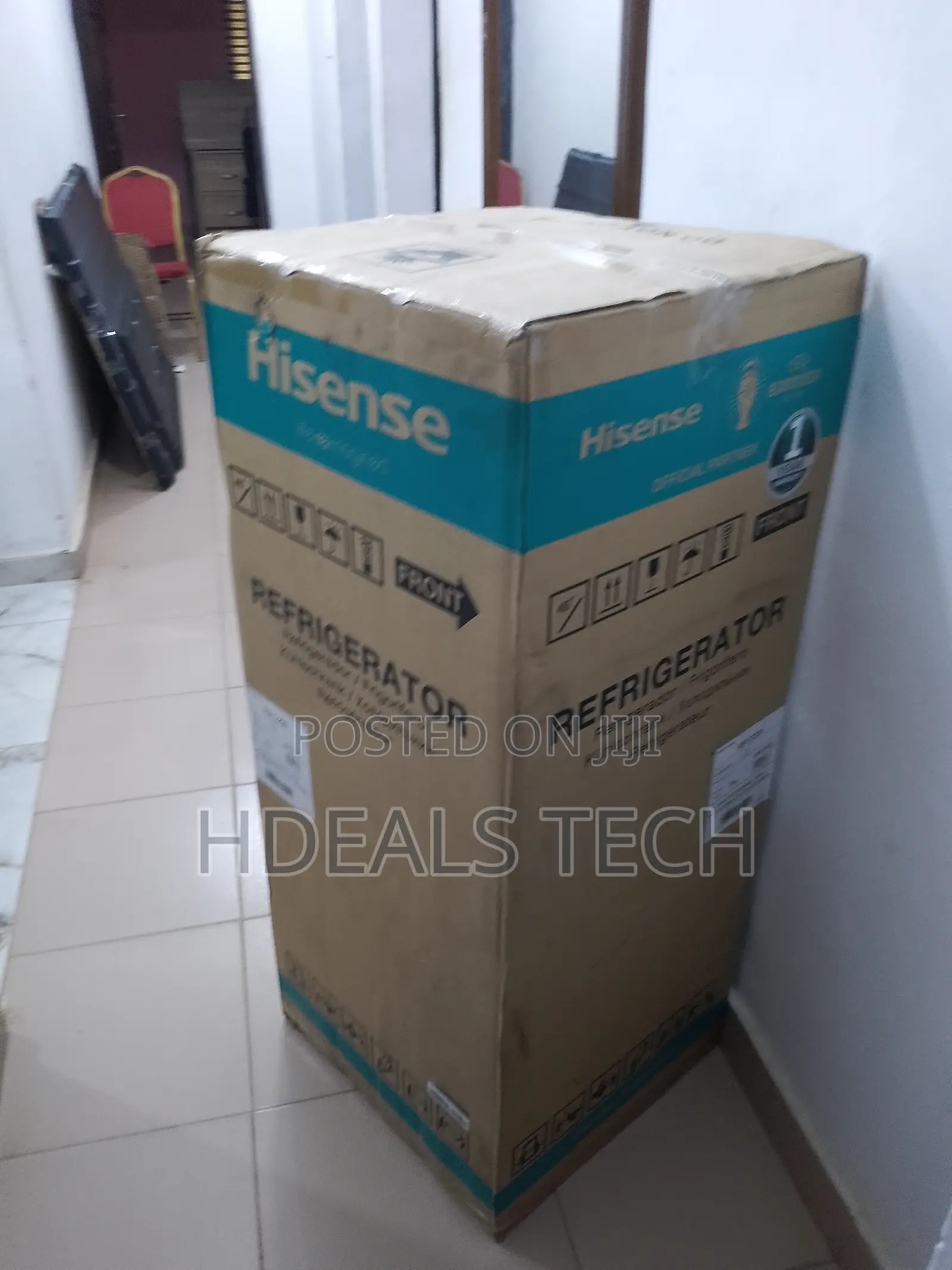 Noiseless Ref-172dr Top Freezer Refrigerator ( Hisense ) 