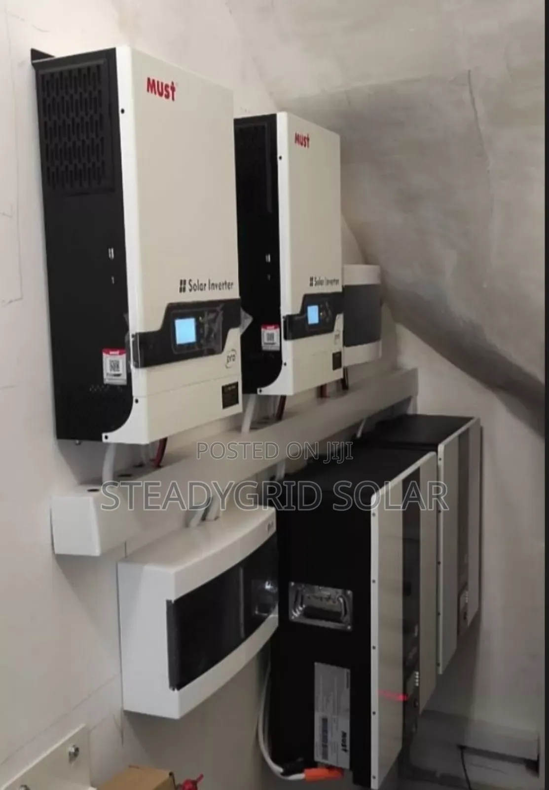 Energetic Must 20kva/20kwh Inverter With Lithium Ion Battery