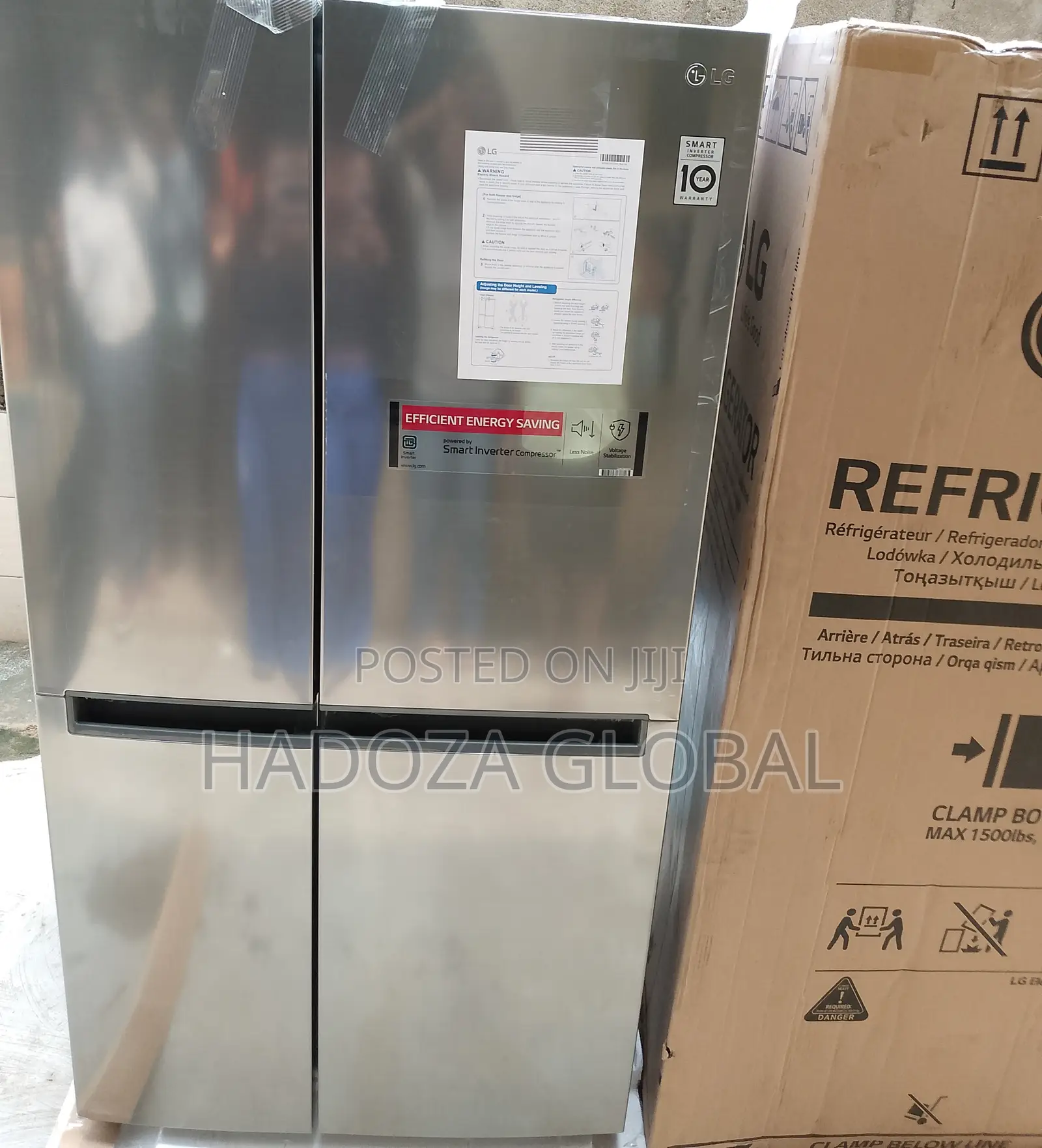 Top Quality LG Side by Side Refrigerator 265L Brand New