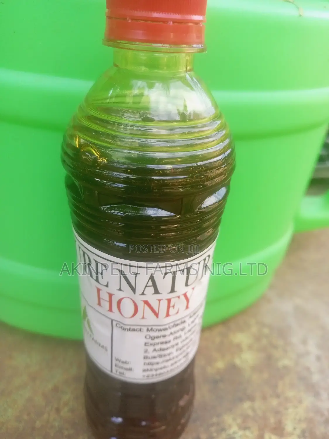 Natural Pure Honey-500ml.This Is Half of a Litre.