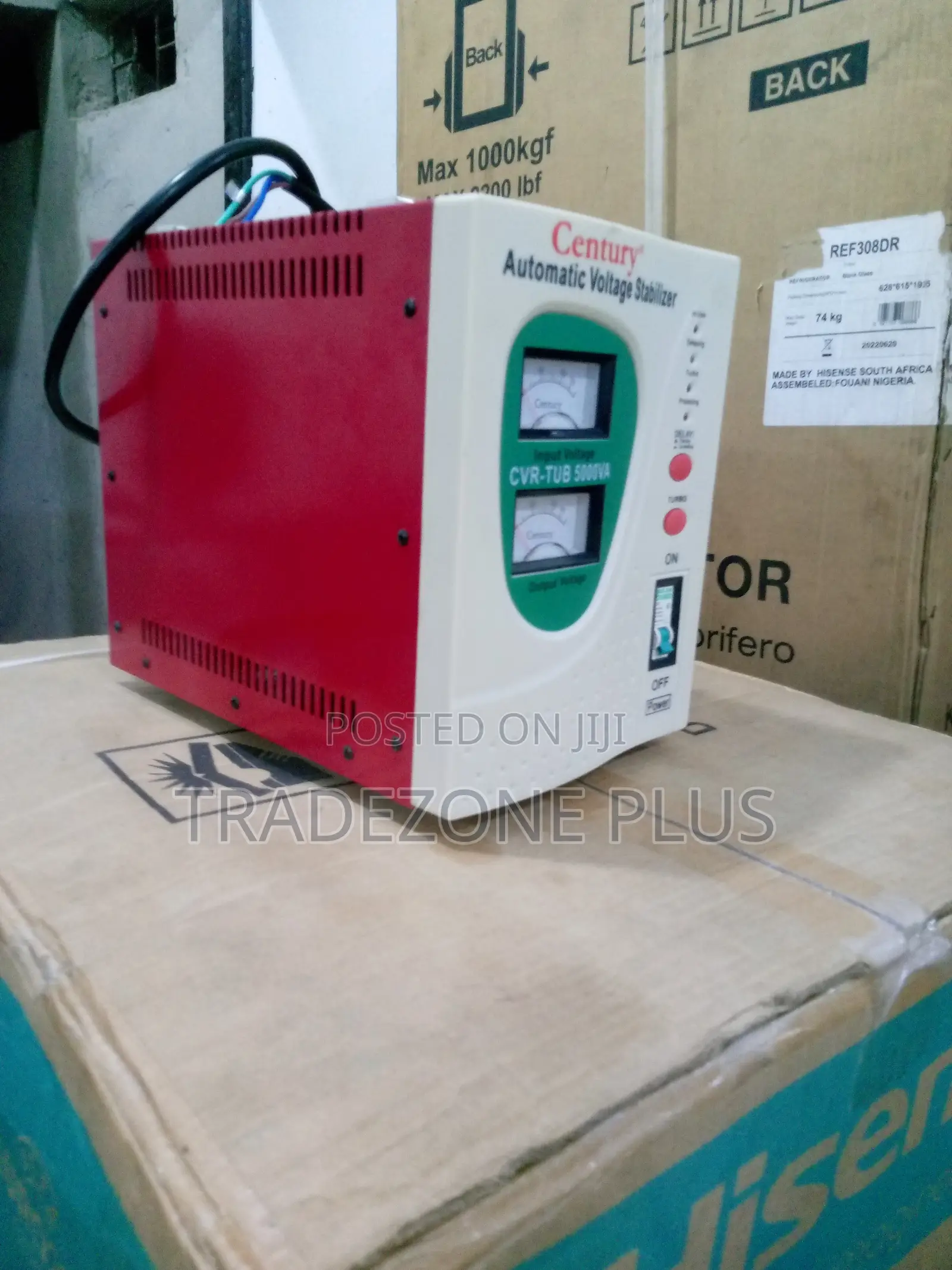 Brand New Century 5000va CVR-Tub Automatic Voltage Stabilize