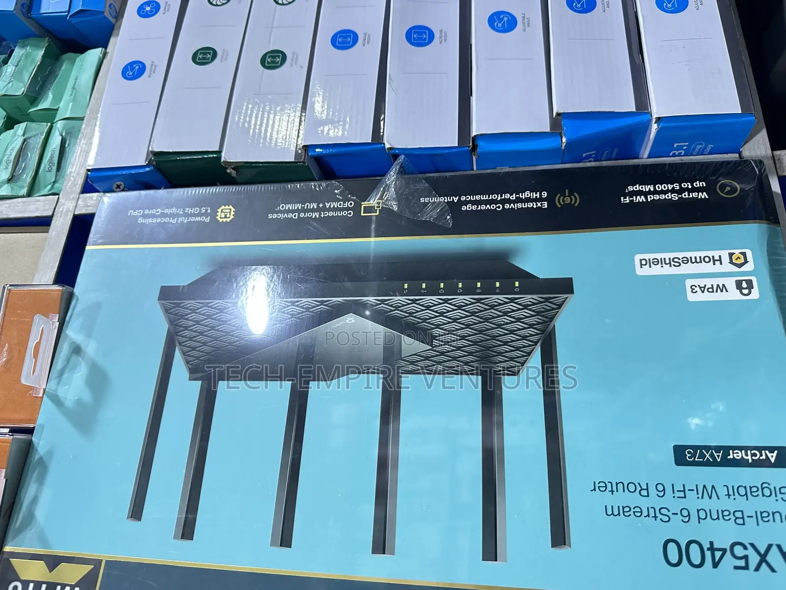 Tp-Link Ax5400 Dual-Band 6-Stream Gigabit 6 Router