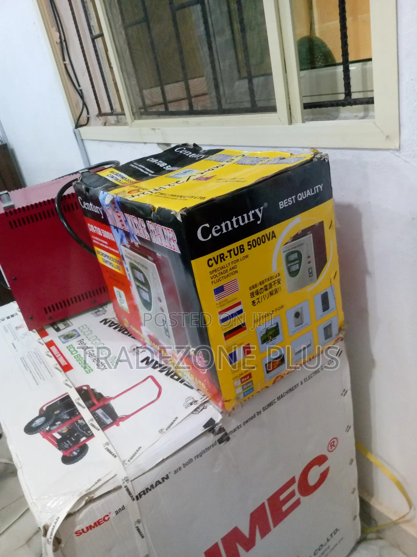 Brand New Century Stabilizer CVR-Tub 500va