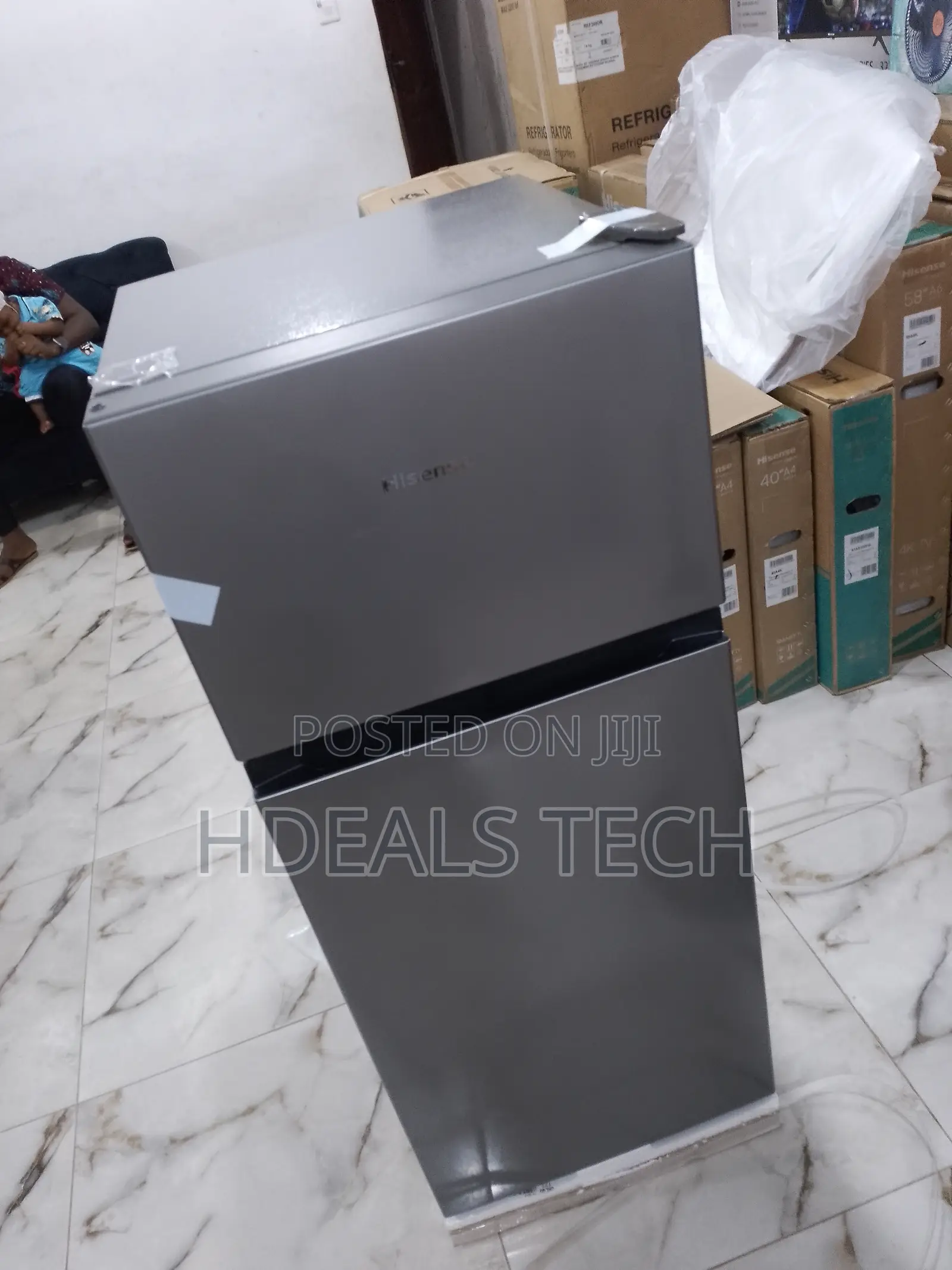 Standard Refrigerator > Hisense 124L Double Door