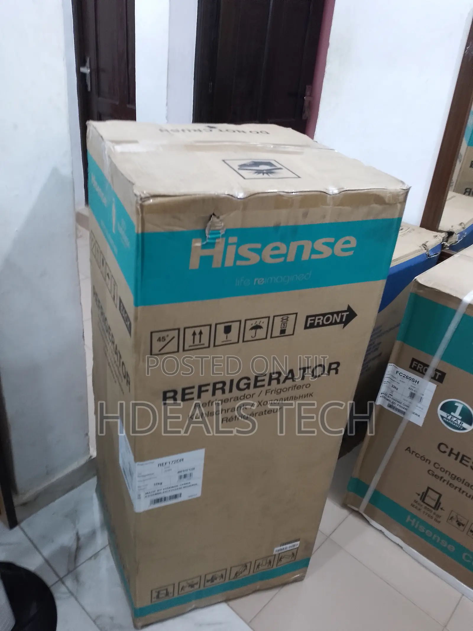 Standard Refrigerator > Hisense 124L Double Door