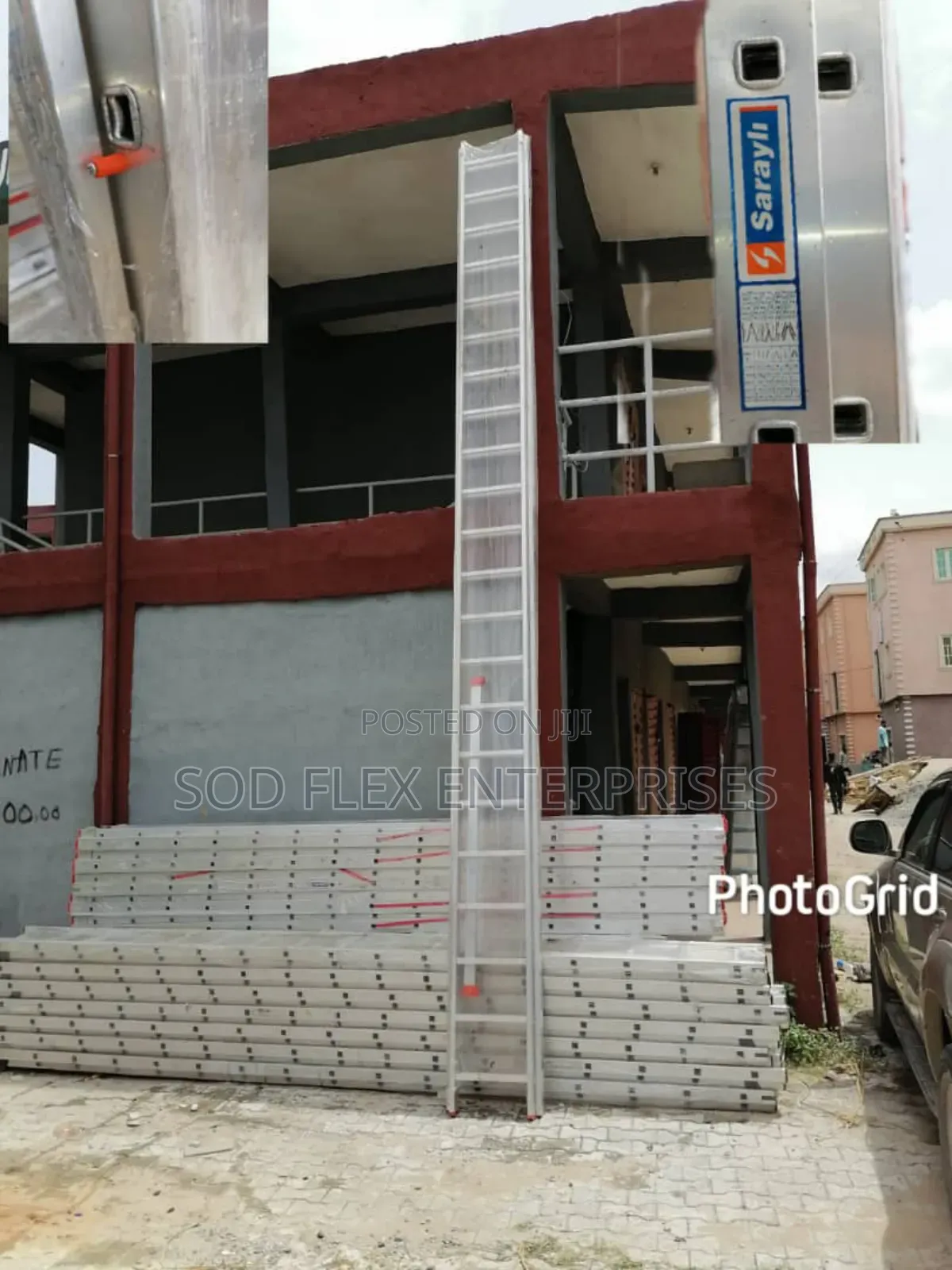 22x2 Heavy Duty Industrial Aluminium Ladder