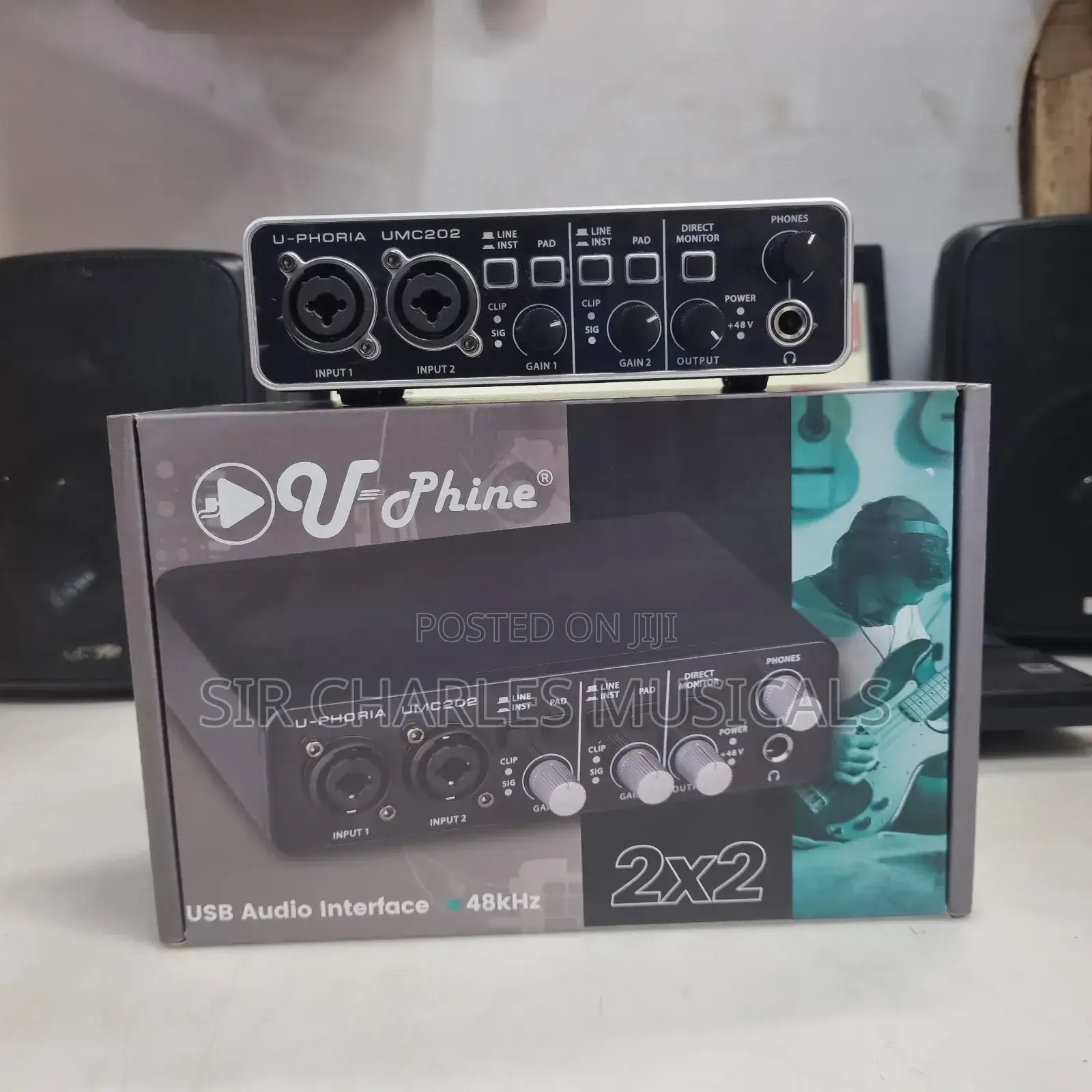 U-Phine 2 Chanel Audio Interface