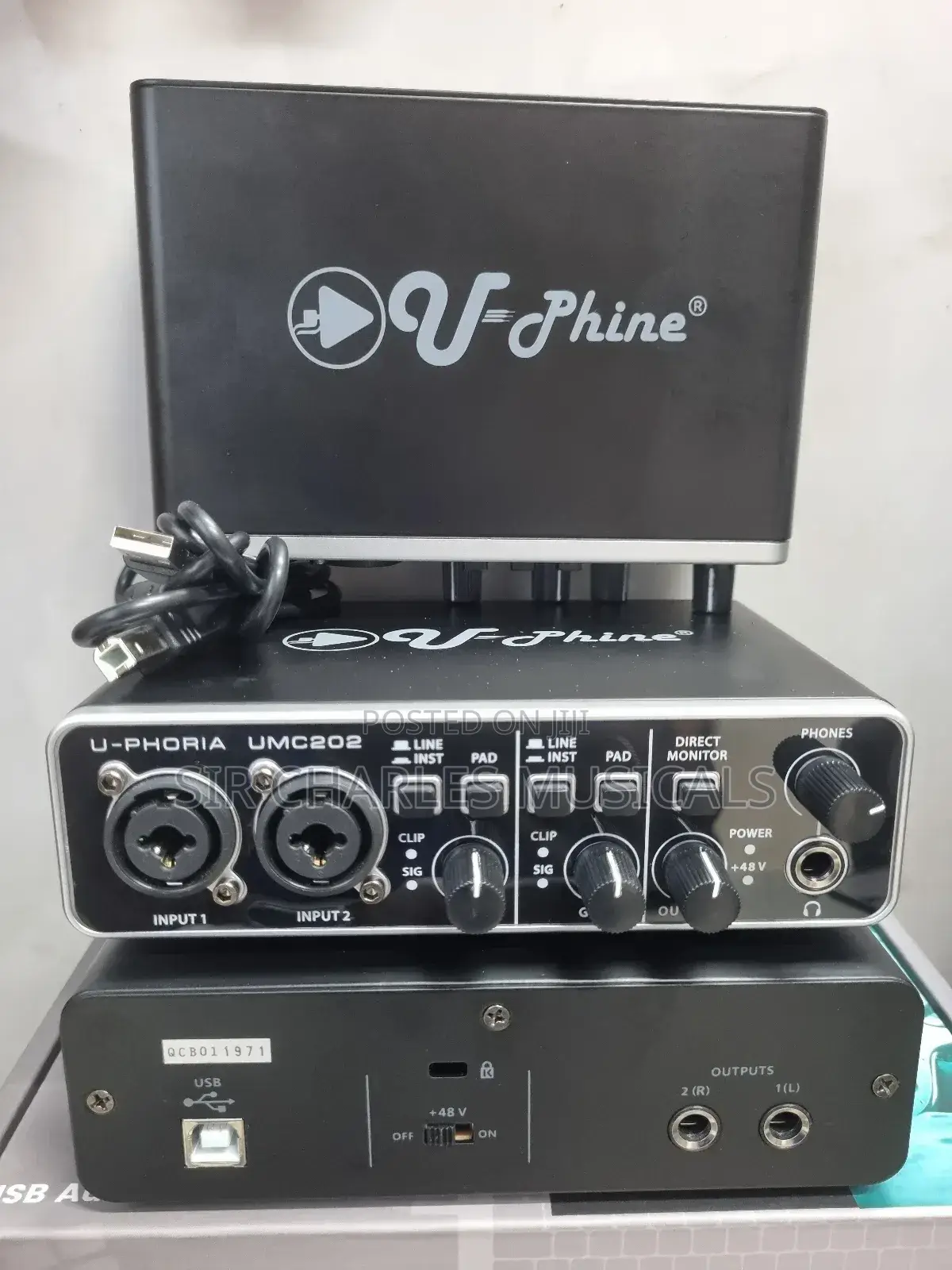 U-Phine 2 Chanel Audio Interface