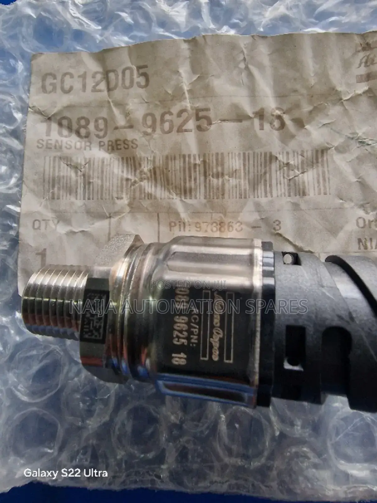Atlas Copco | 1089 9625 18 | Pressure Sensor Transducer |