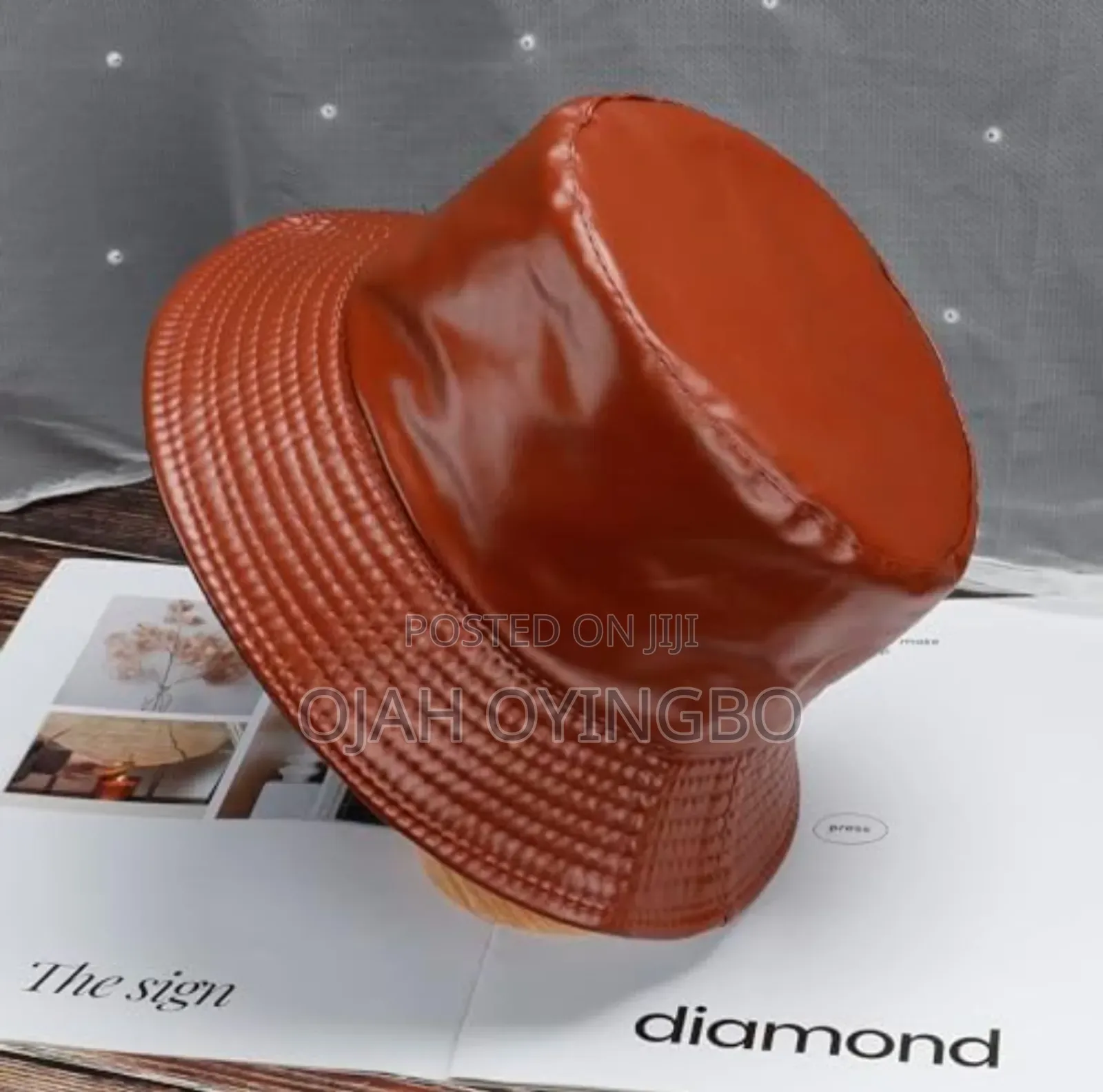 Premium Unisex Leather Bucket Hats – Trendy Streetwear Drip