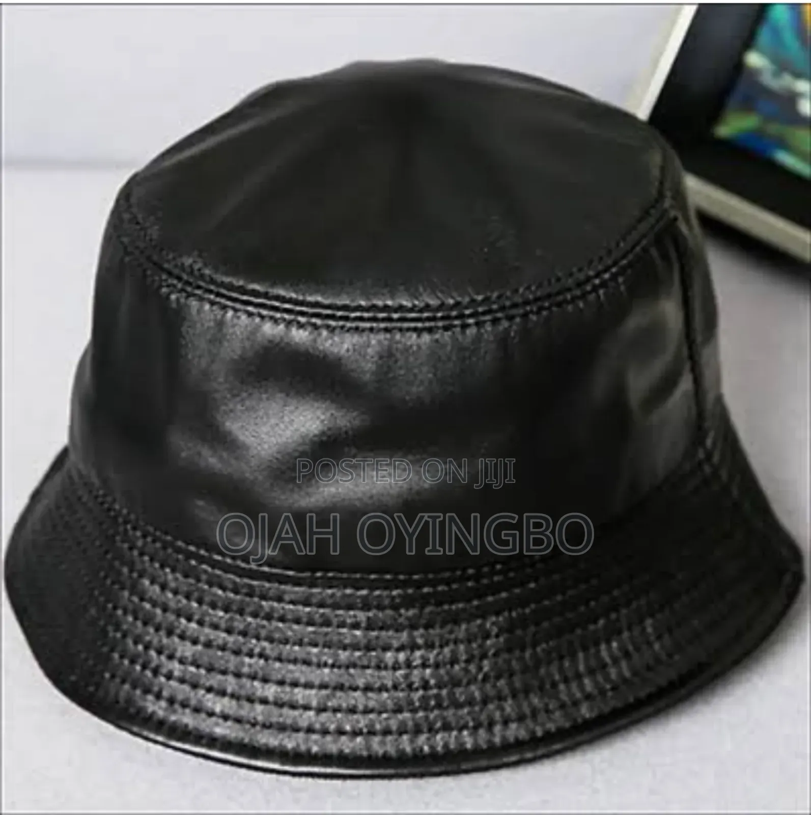 Premium Unisex Leather Bucket Hats – Trendy Streetwear Drip