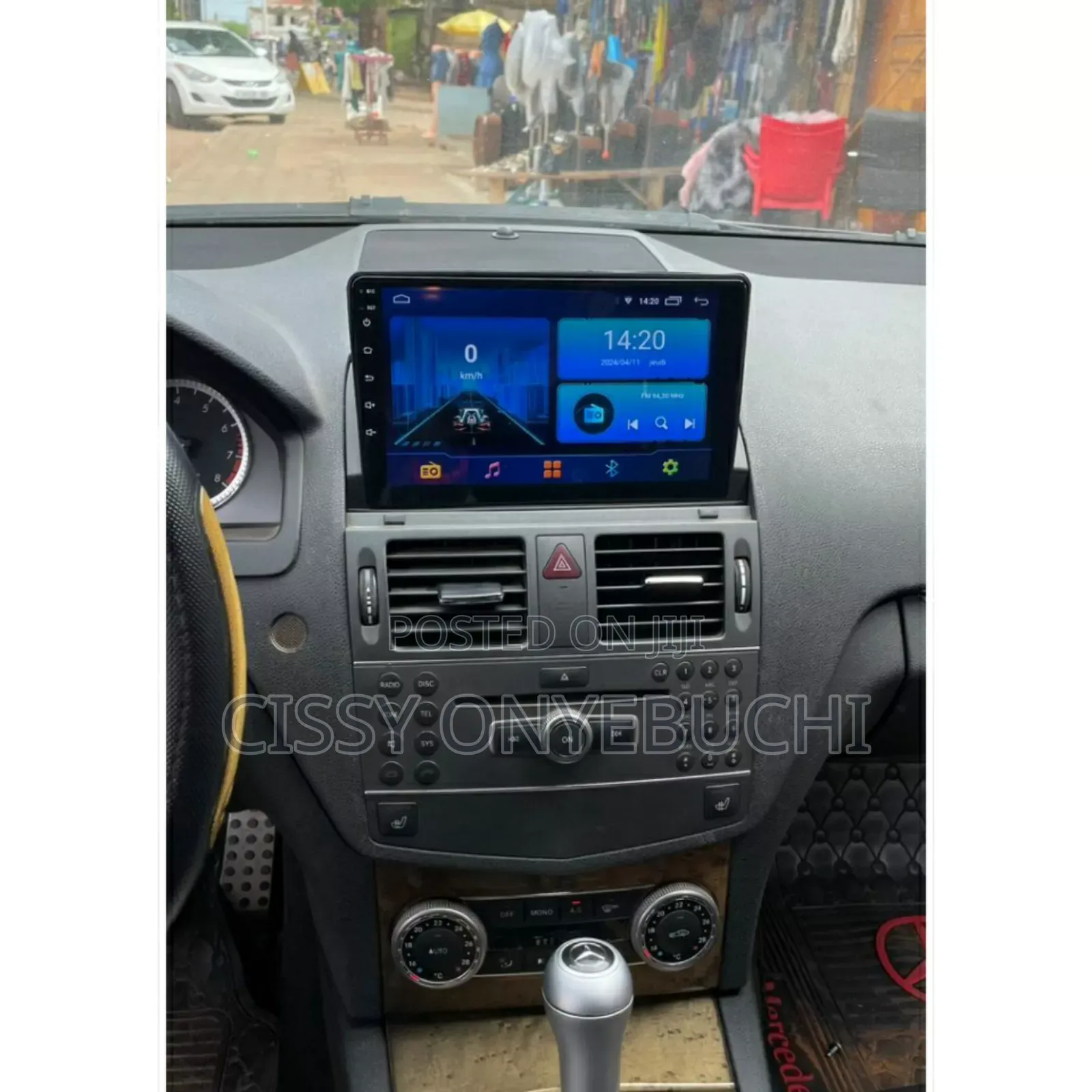 Mercedes Benz Android For
 C Class C250 / C300 / 2007-2011.