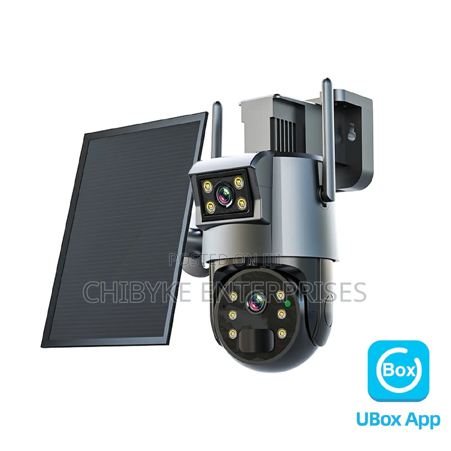 Hd Daul Lens Intelligent Solar PTZ Camera