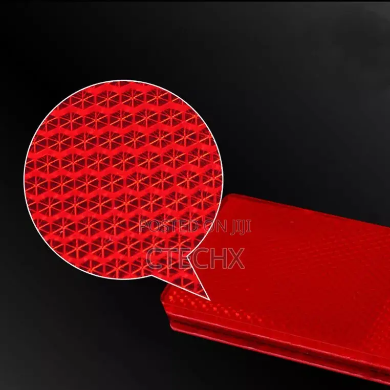 Car Plastic Reflective Warning Safety Plate Sticker
