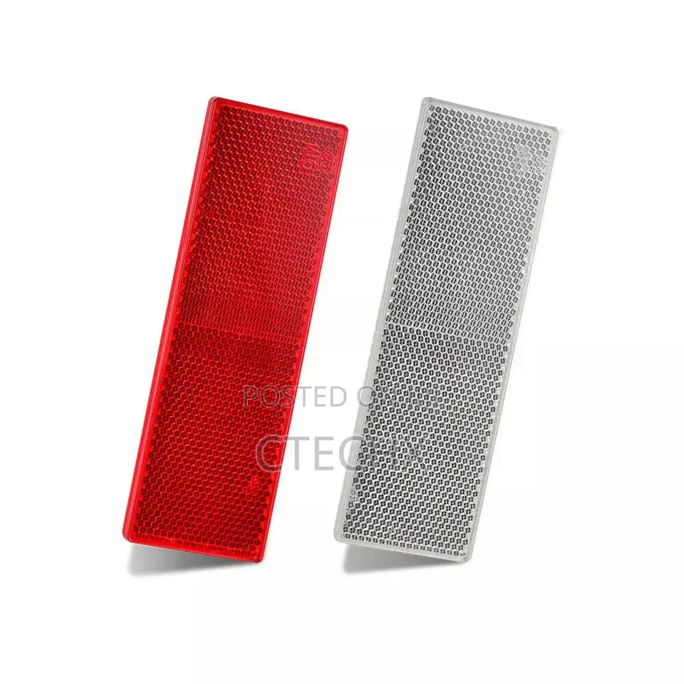Car Plastic Reflective Warning Safety Plate Sticker