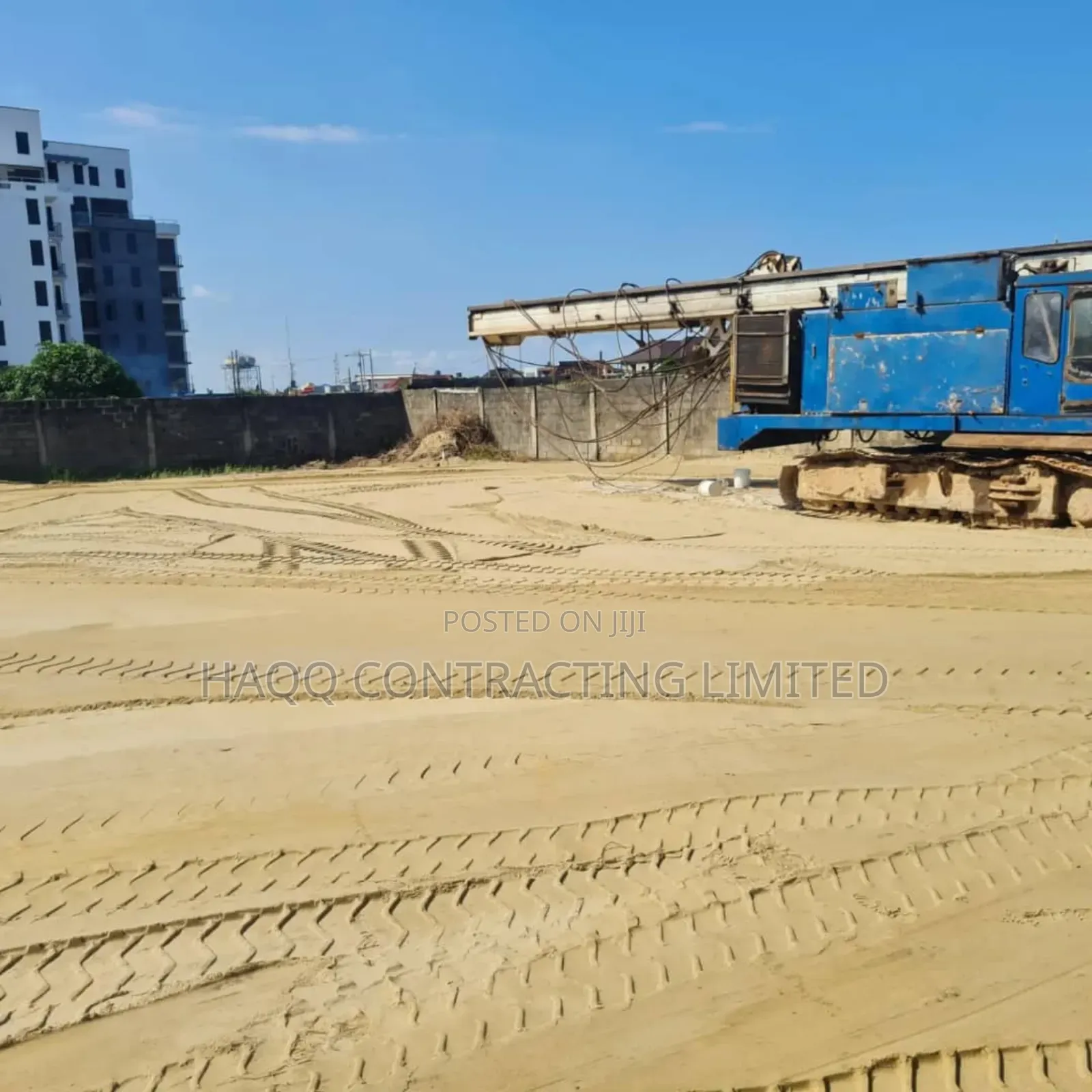 Building Foundation Sandfilling, Compactness, and Pilling