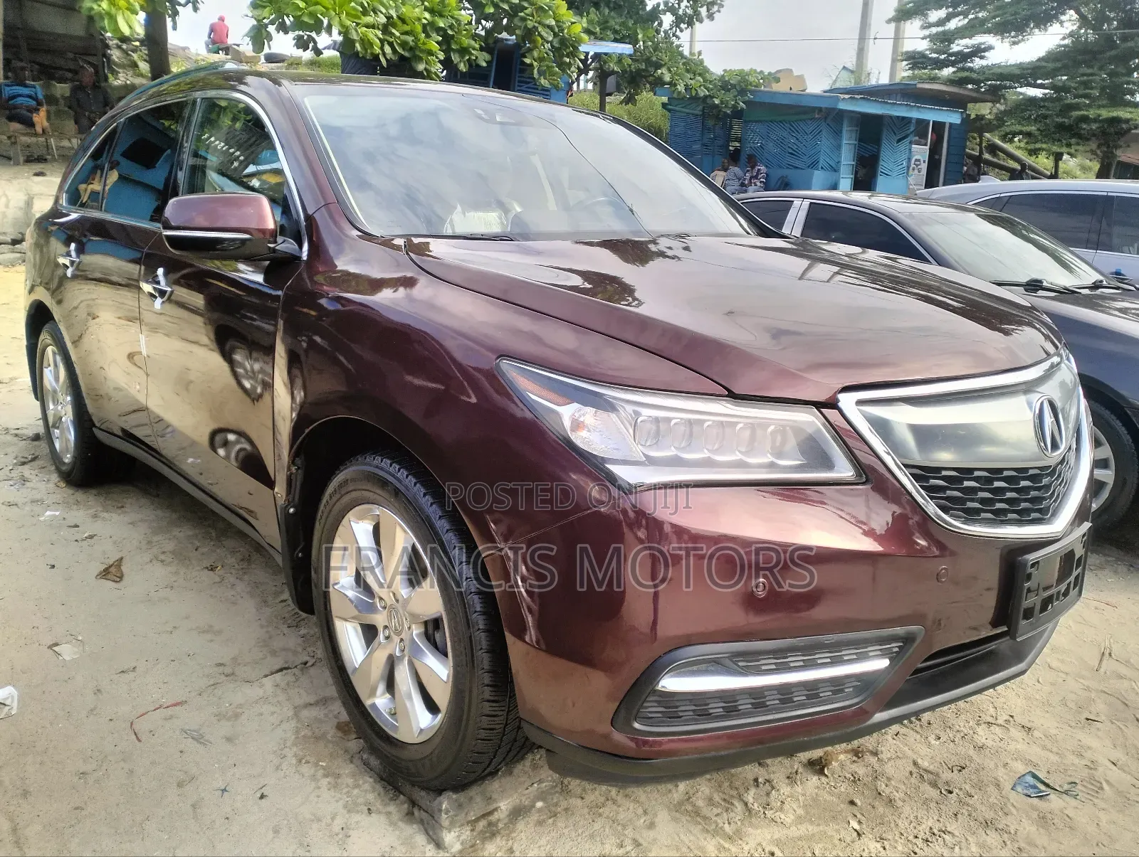 Acura MDX 2017 Burgundy