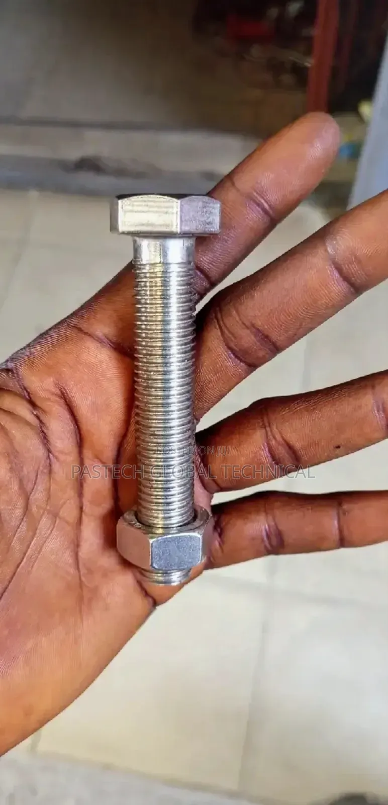 M16 X 100 (4") Stainless Steel Bolts And Nuts