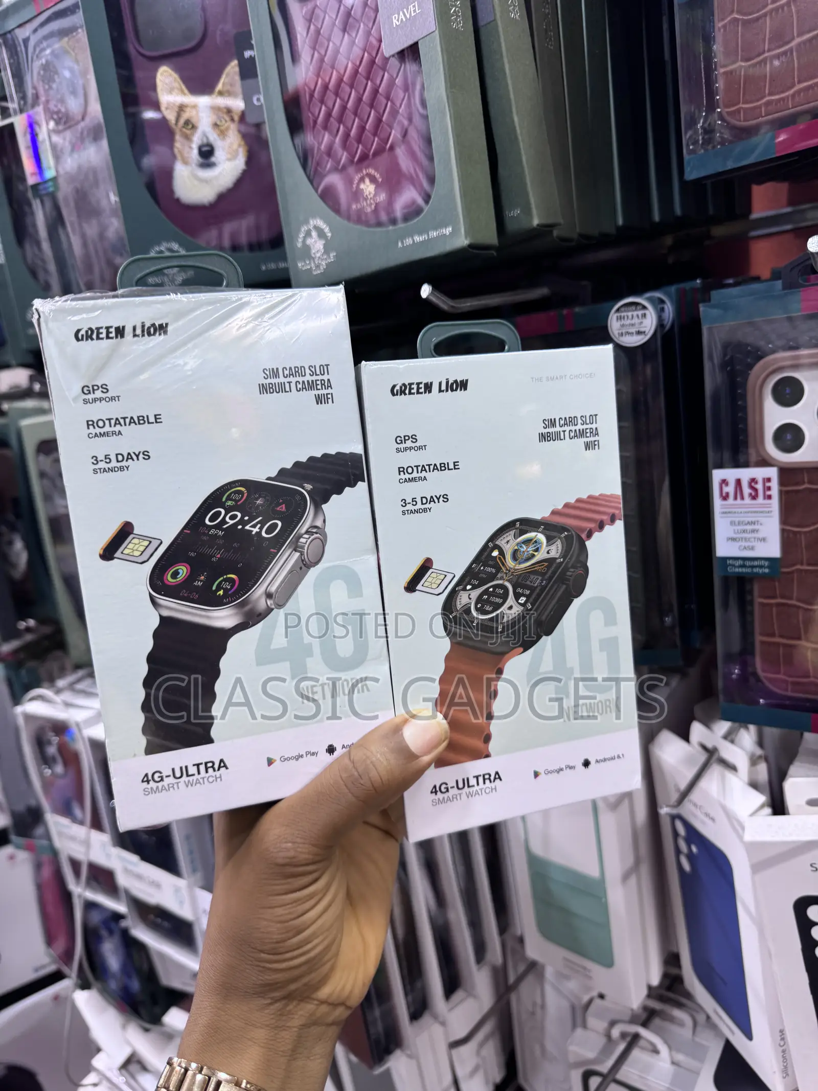 Green Lion 4g Ultra Smartwatch With Simcard Slot
