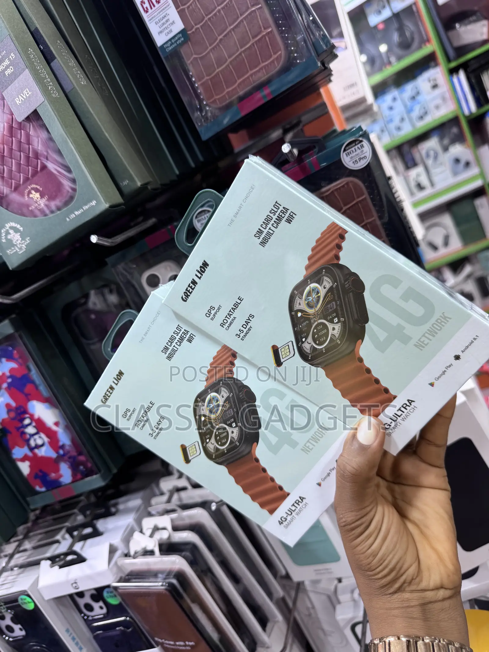 Green Lion 4g Ultra Smartwatch With Simcard Slot