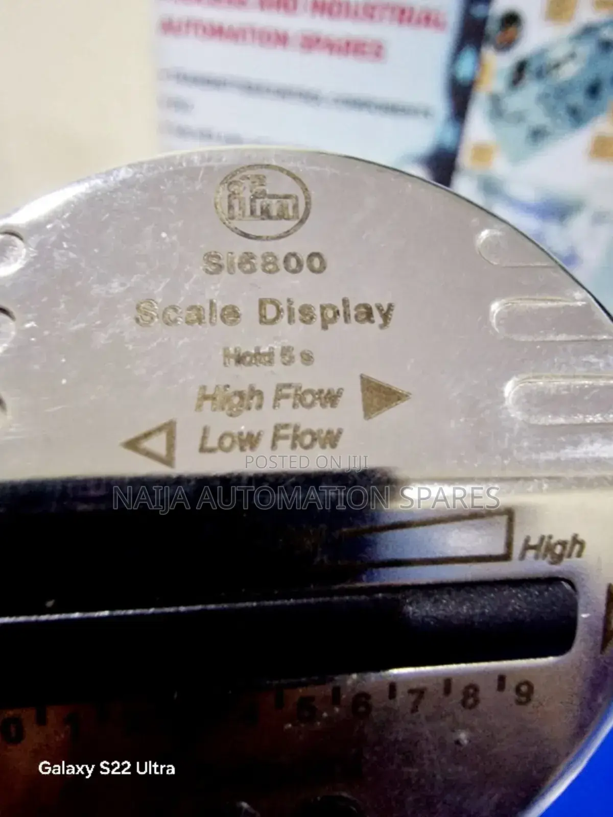 IFM Flow Monitor Efector SI6800