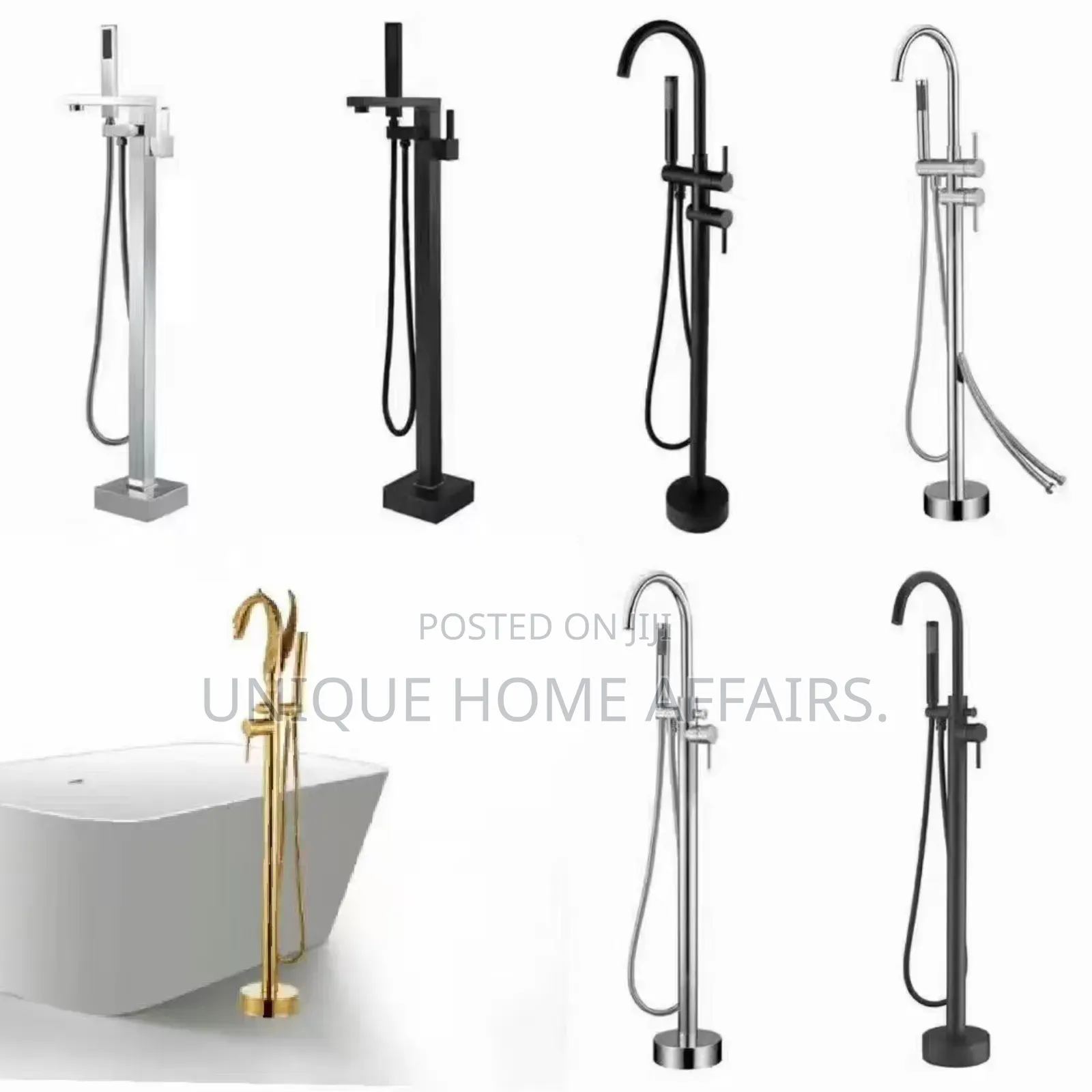 Standing Mixer Taps for Bathhub
