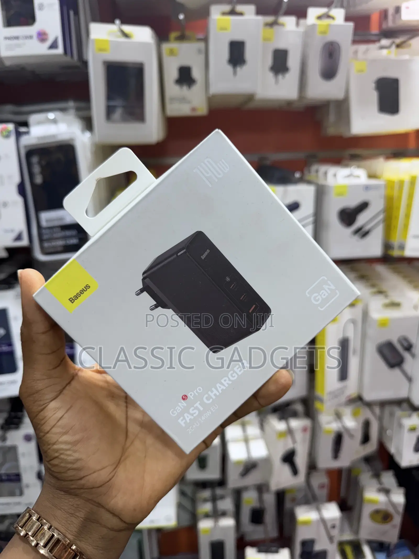 Baseus Gan5 Pro 3-Ports USB C Fast Charger 140W