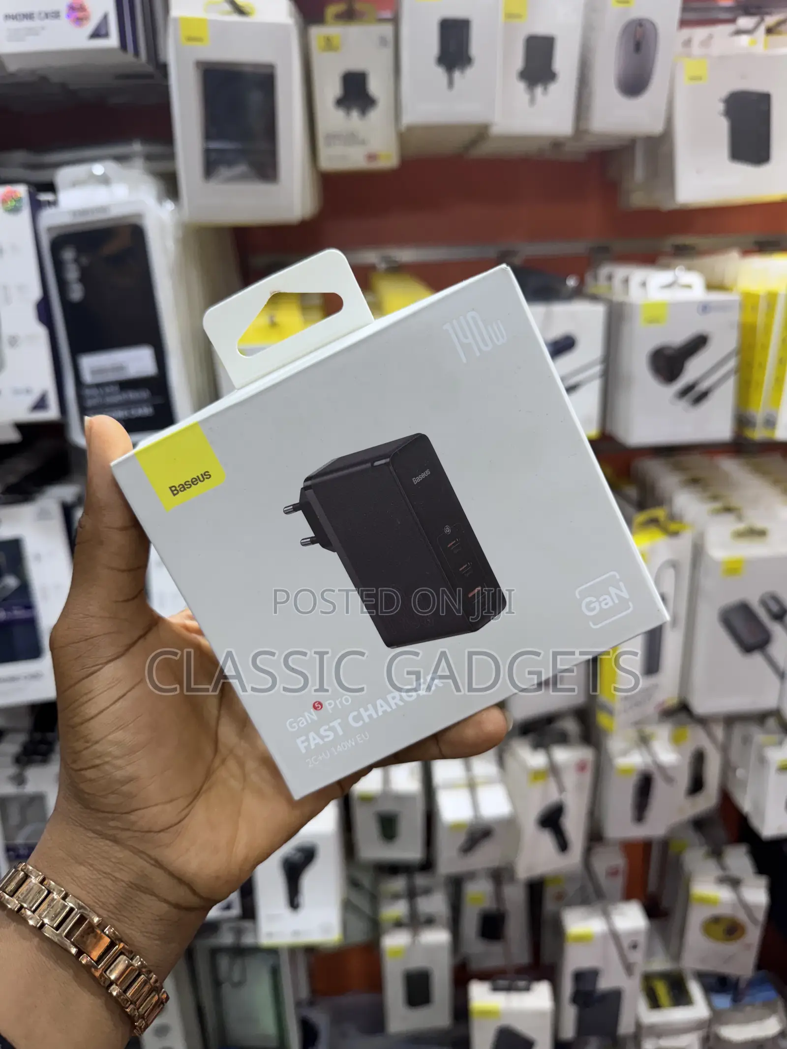 Baseus Gan5 Pro 3-Ports USB C Fast Charger 140W