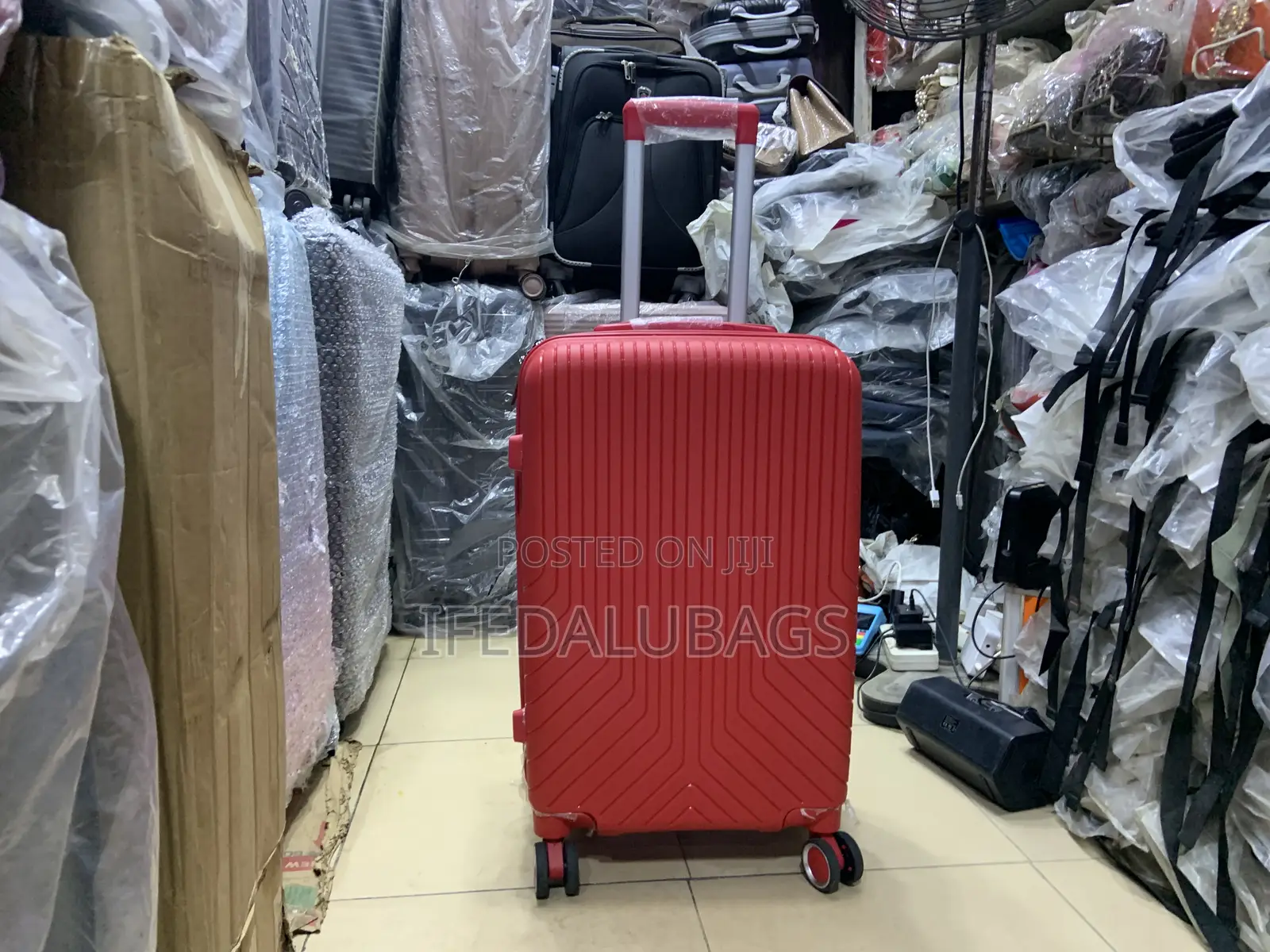 Quality Imported Unbreakable Red Travel Luggage