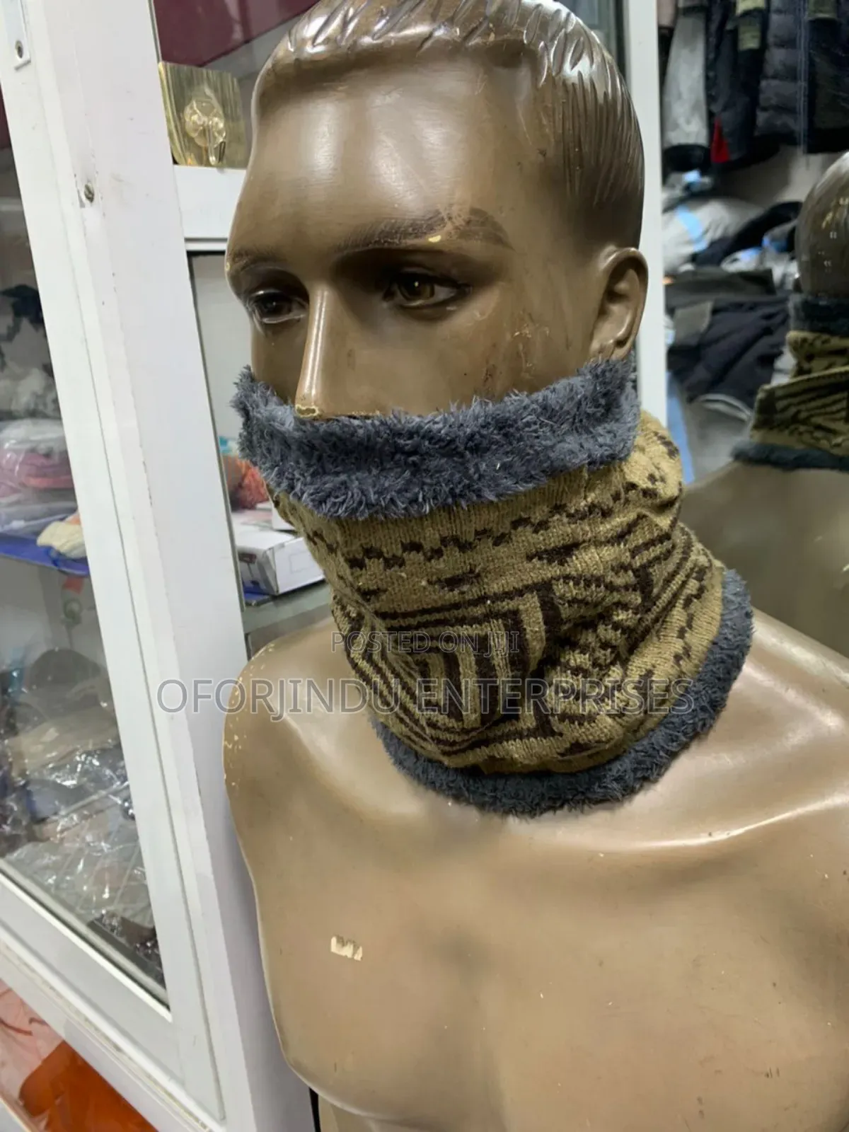 Winter Neck Warmer Scarf Foreign Used Original